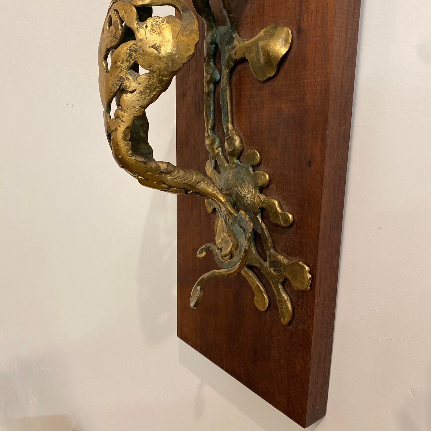 Mid-Century Modern Bronze Door Knocker by Don Drumm
