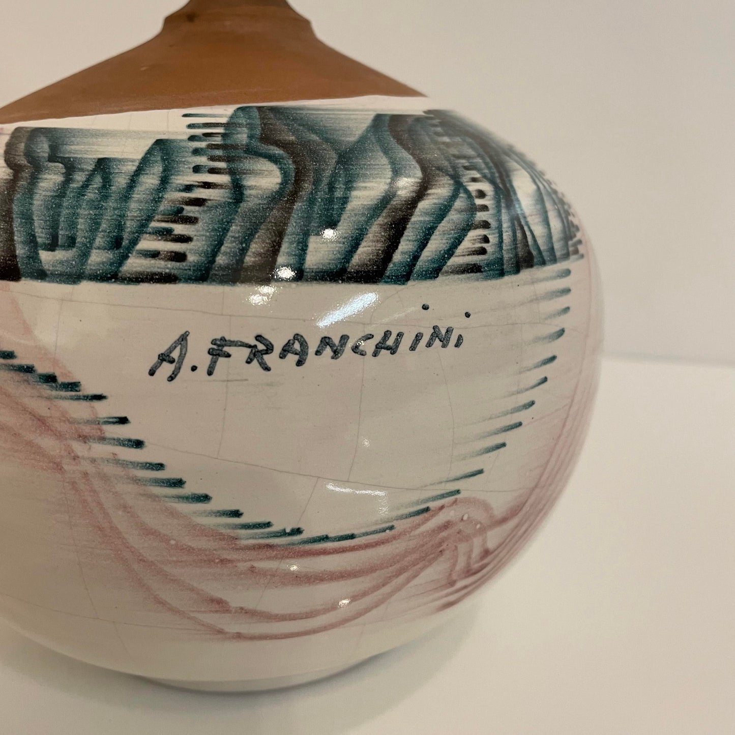 Vintage Antonio Franchini Ceramic Bud Vase