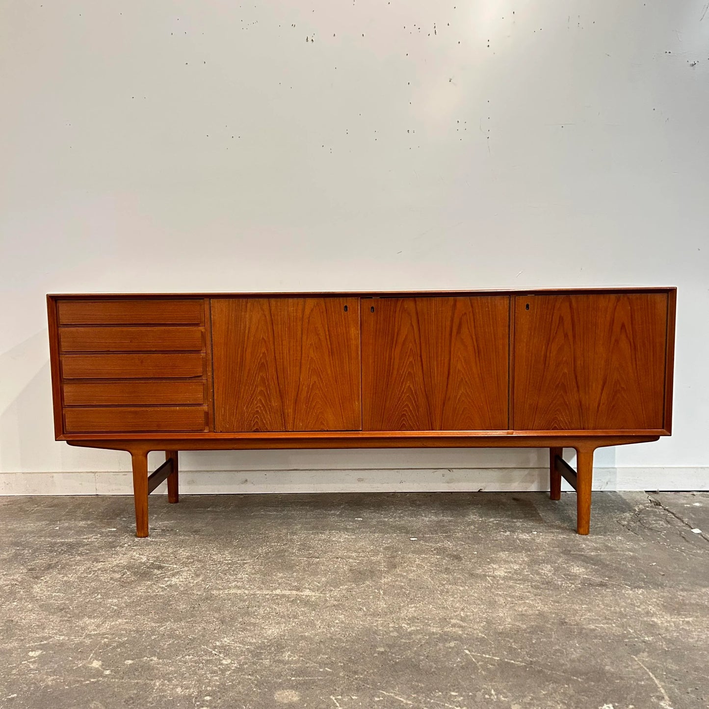 Mid Century Modern Teak Credenza Made in Norway