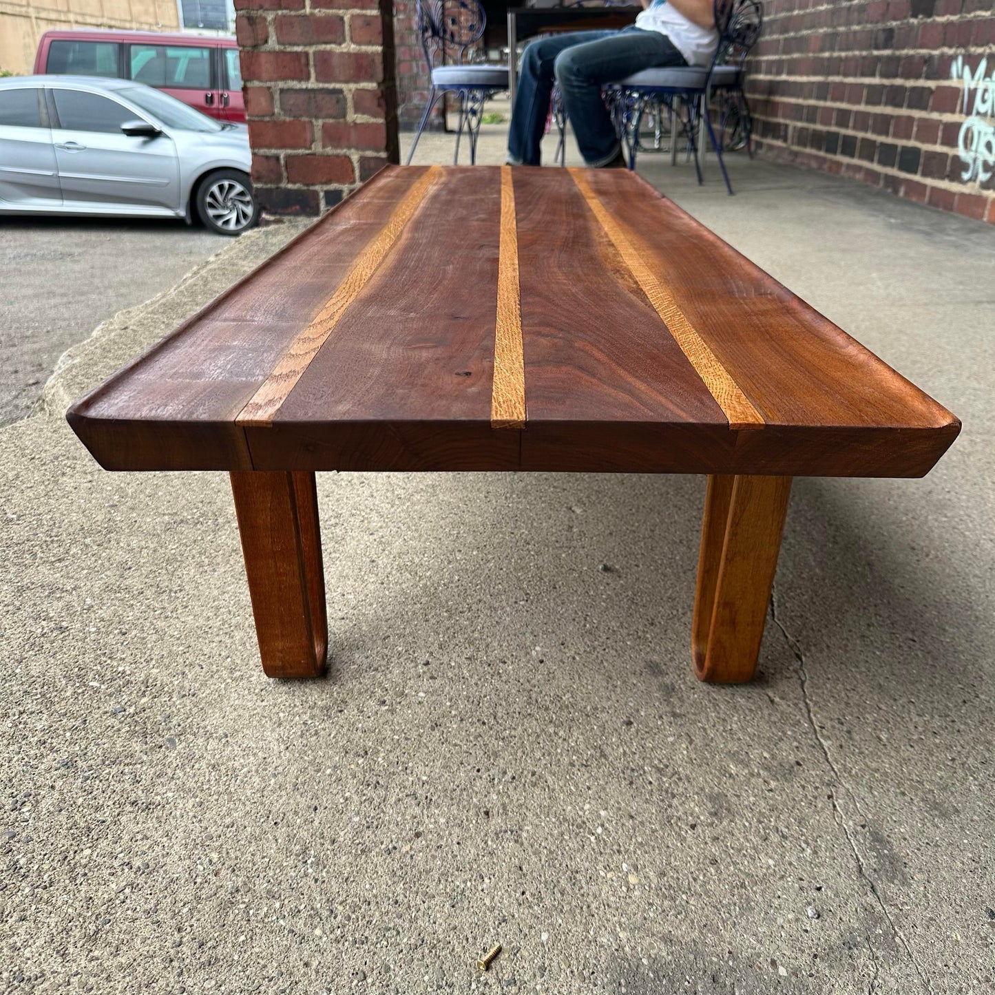 Edward Wormley for Dunbar Long John Coffee Table Bench