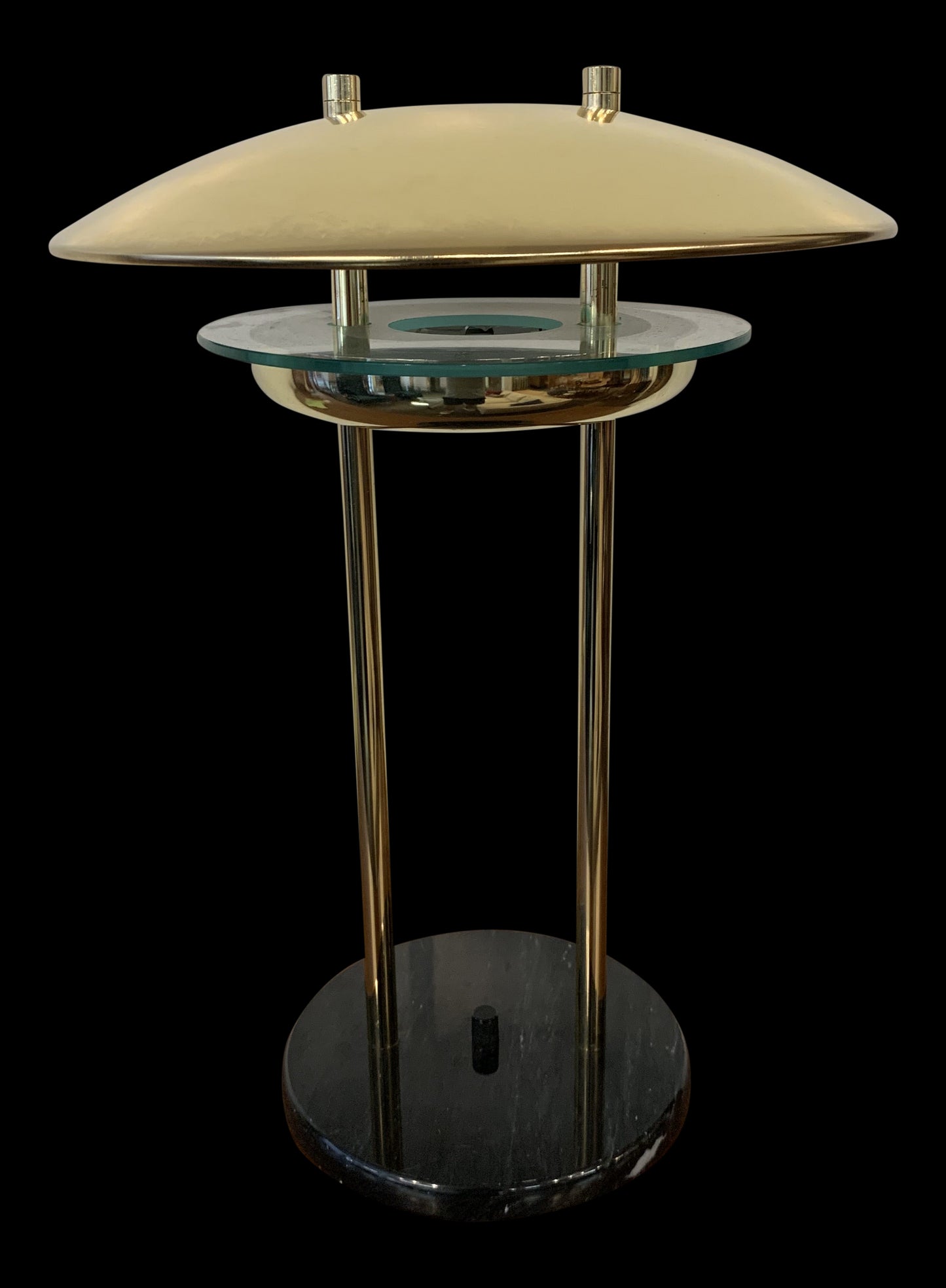 1980s Brass Table Lamp