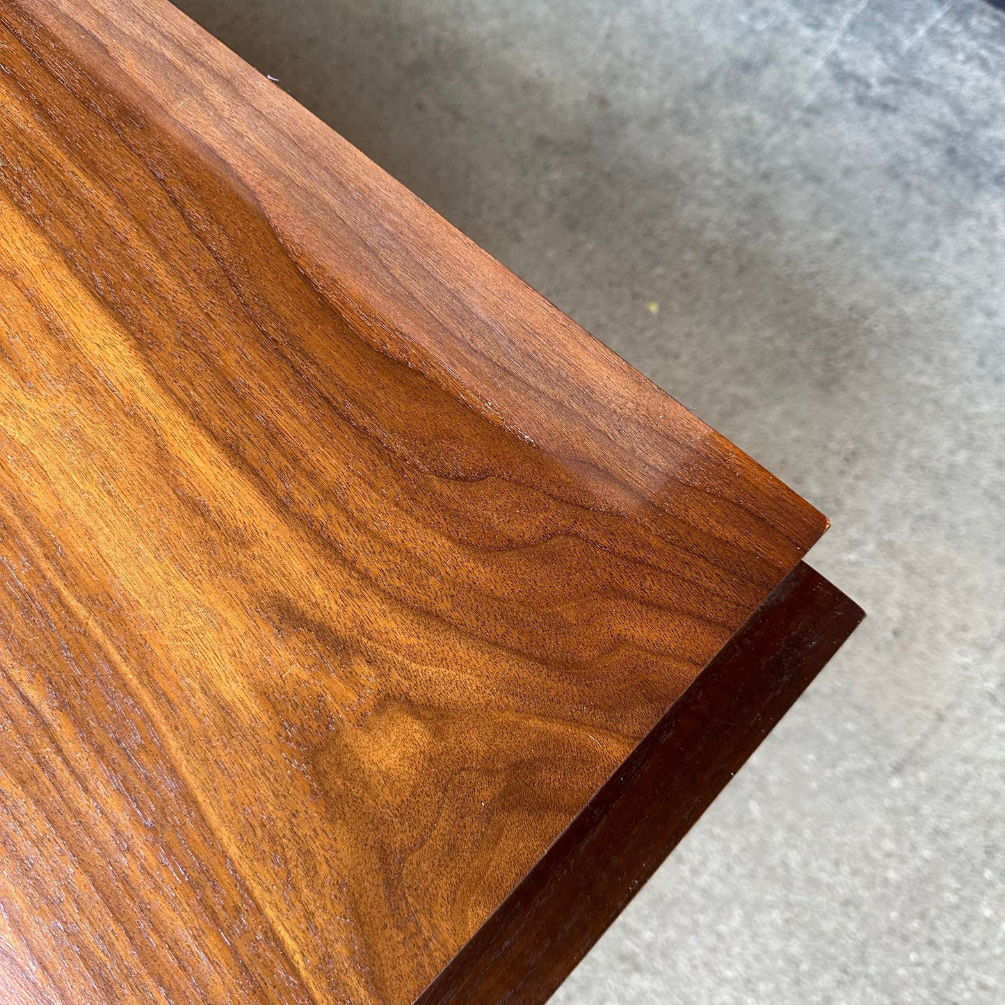 Mid-Century Modern Tobago Canadian Brutalist 9-Drawer Lowboy Dresser