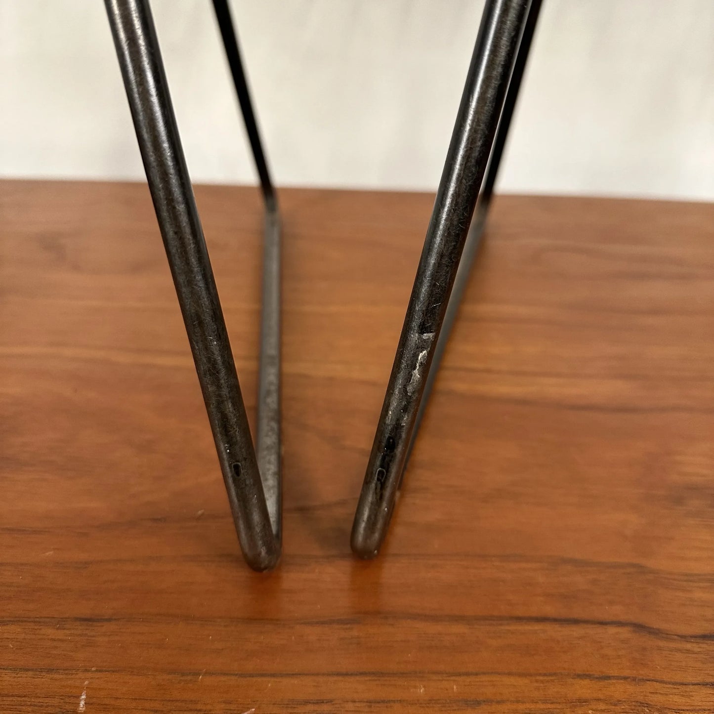 Set of 4 Bertoia for Knoll Children’s Chairs Black Xs