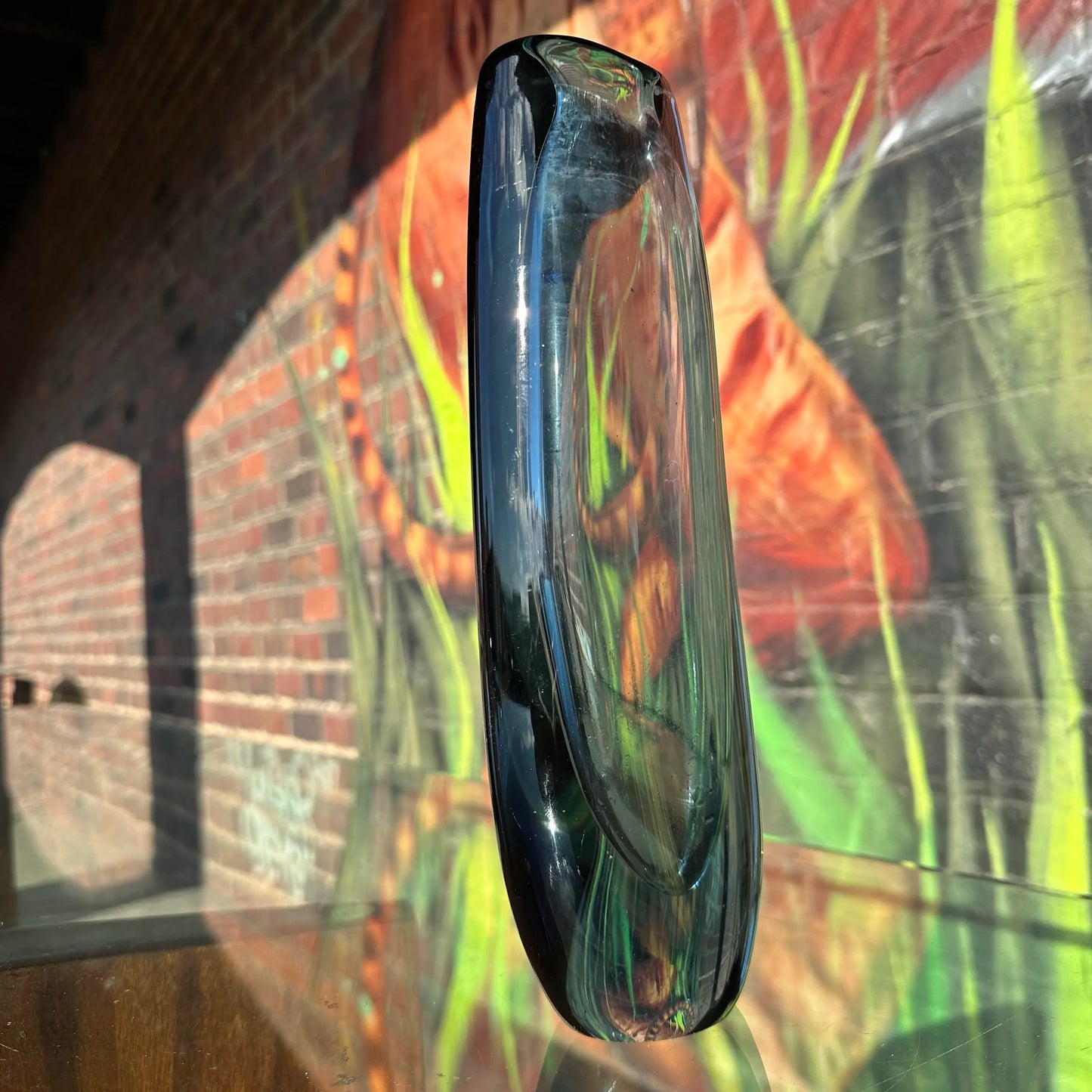 Vicke Lindstrand for Kosta Glass Vase