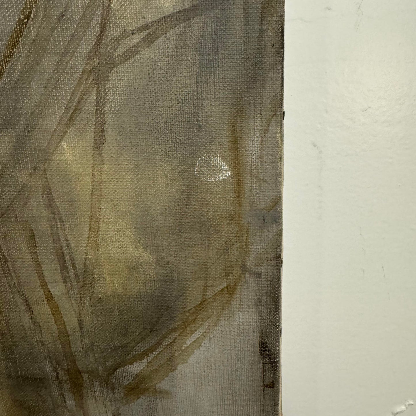 Nude Abstract Figure Painting