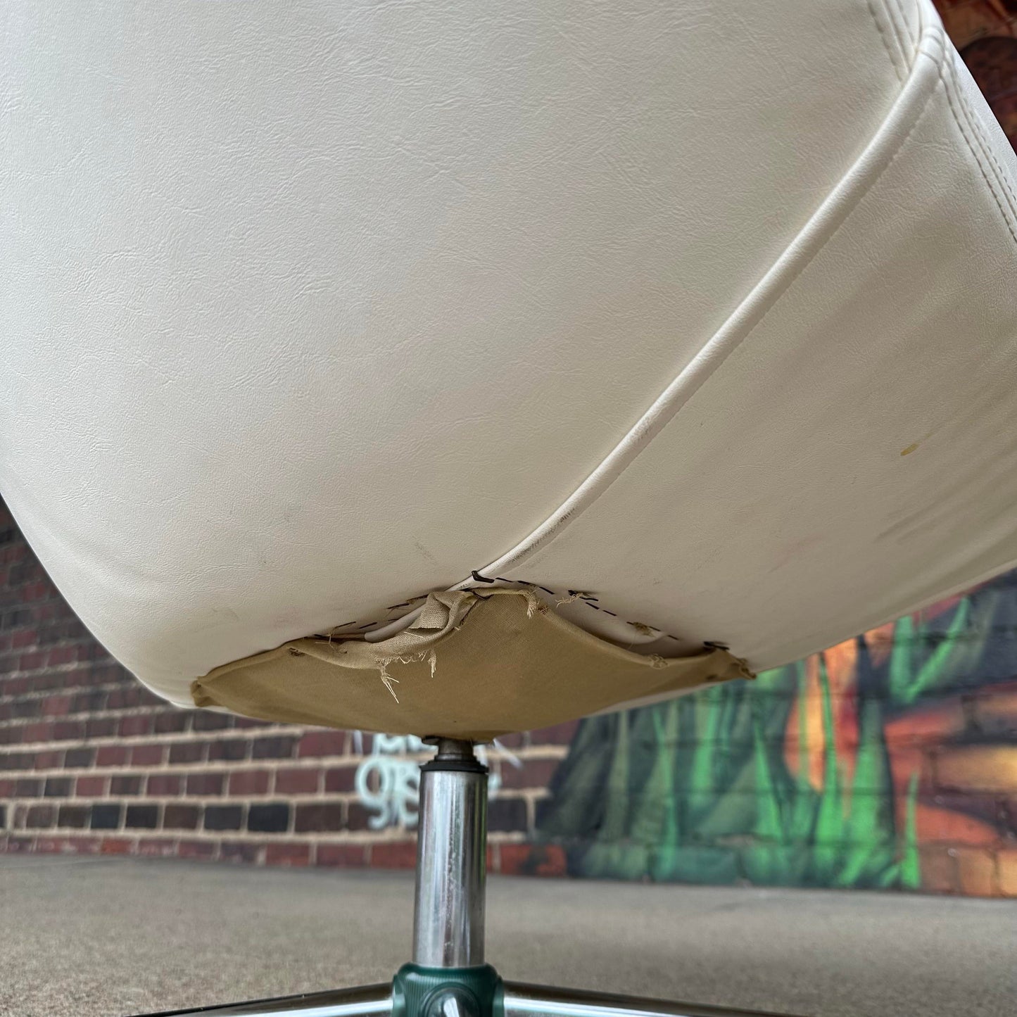 Pair of Mid-Century Modern Overman Swivel Chairs