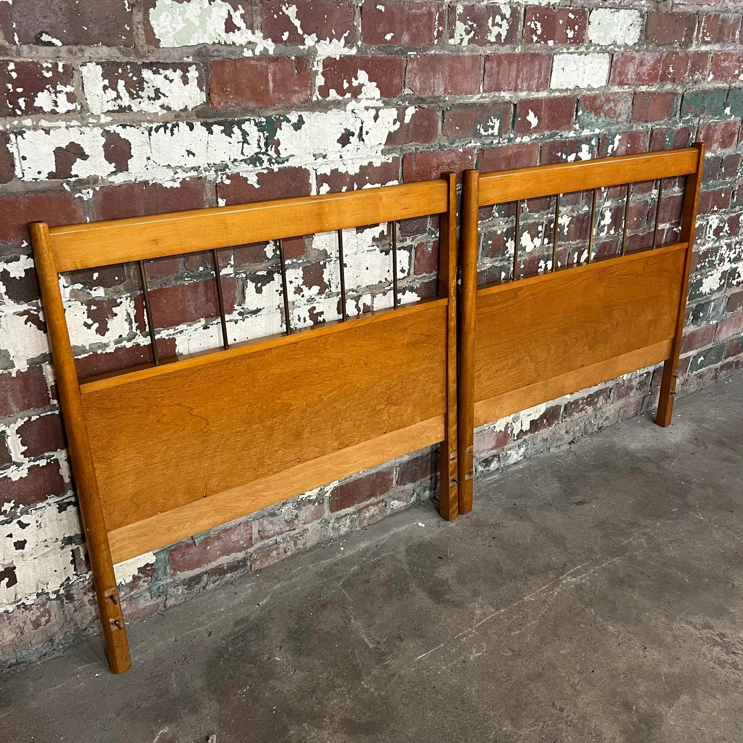 Pair of Paul McCobb for Planner Group Twin Size Headboards