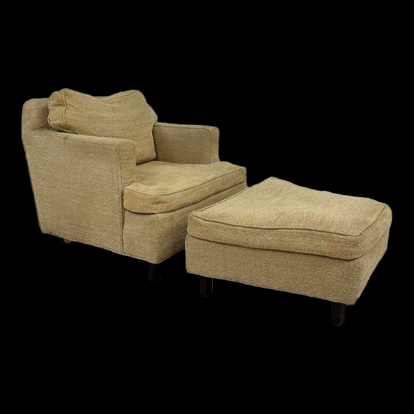 Edward Wormley for Dunbar Lounge Chair and Ottoman