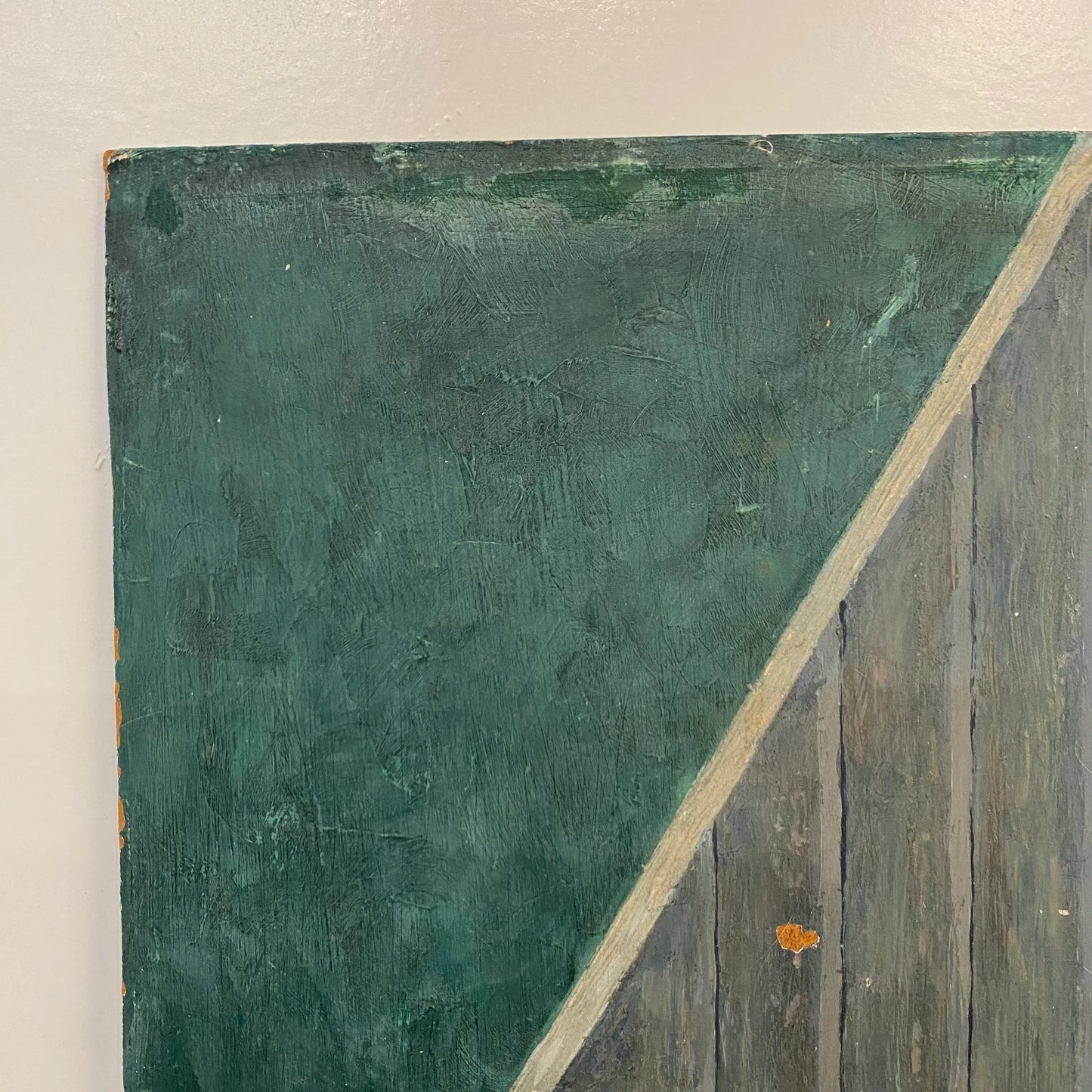 “The Barn” Painting on Panel by Kenneth Evett Kraushaar Gallery Ny