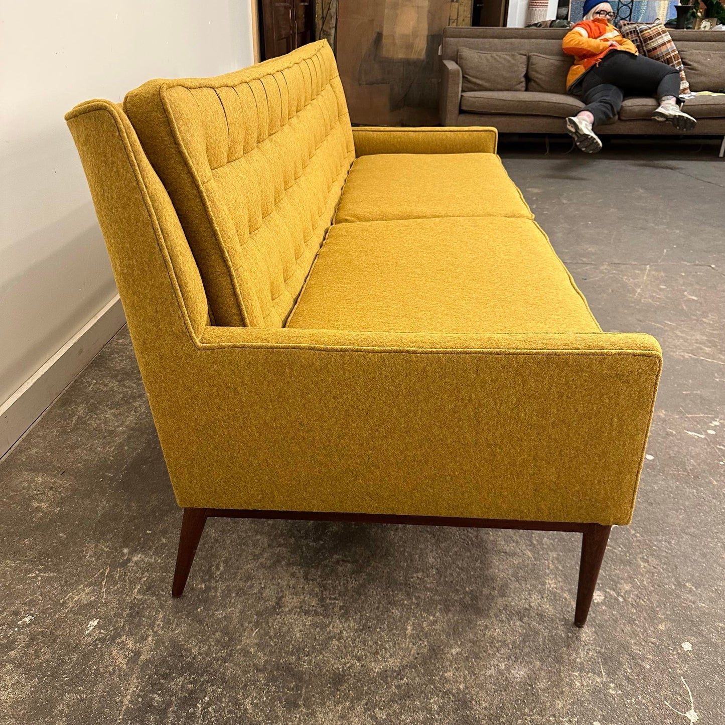 Paul McCobb Reupholstered Sofa