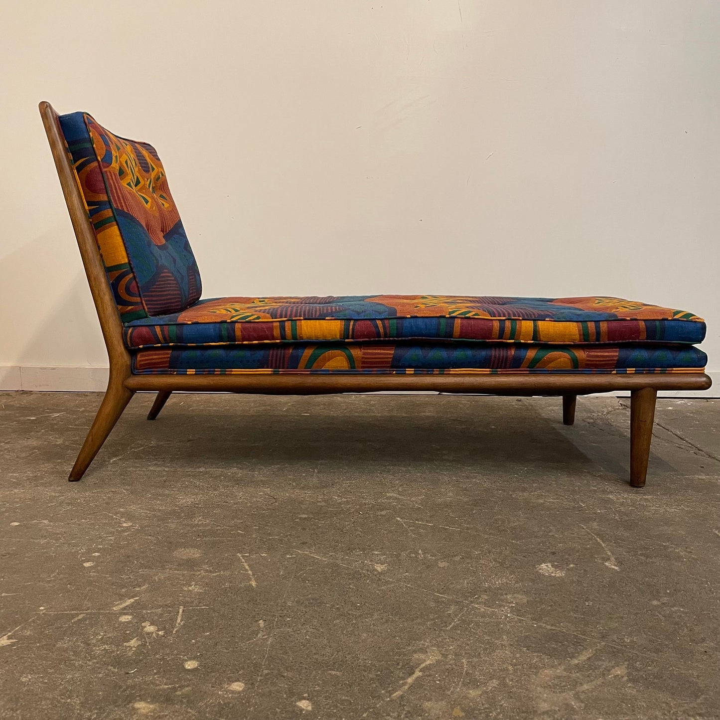 Vintage Mid Century T.H. Robsjohn Gibbings for Widdicomb Chaise