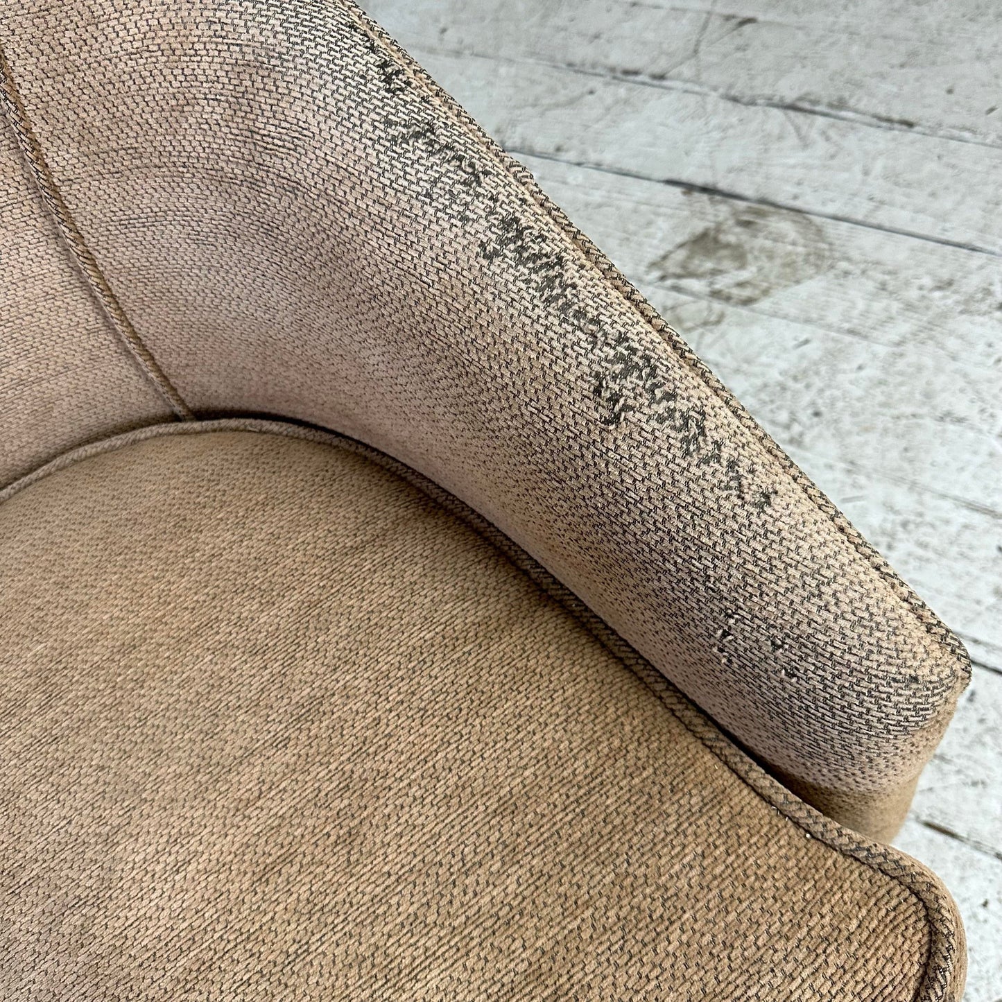 Pair of Barrel Back Harvey Probber Style Chairs