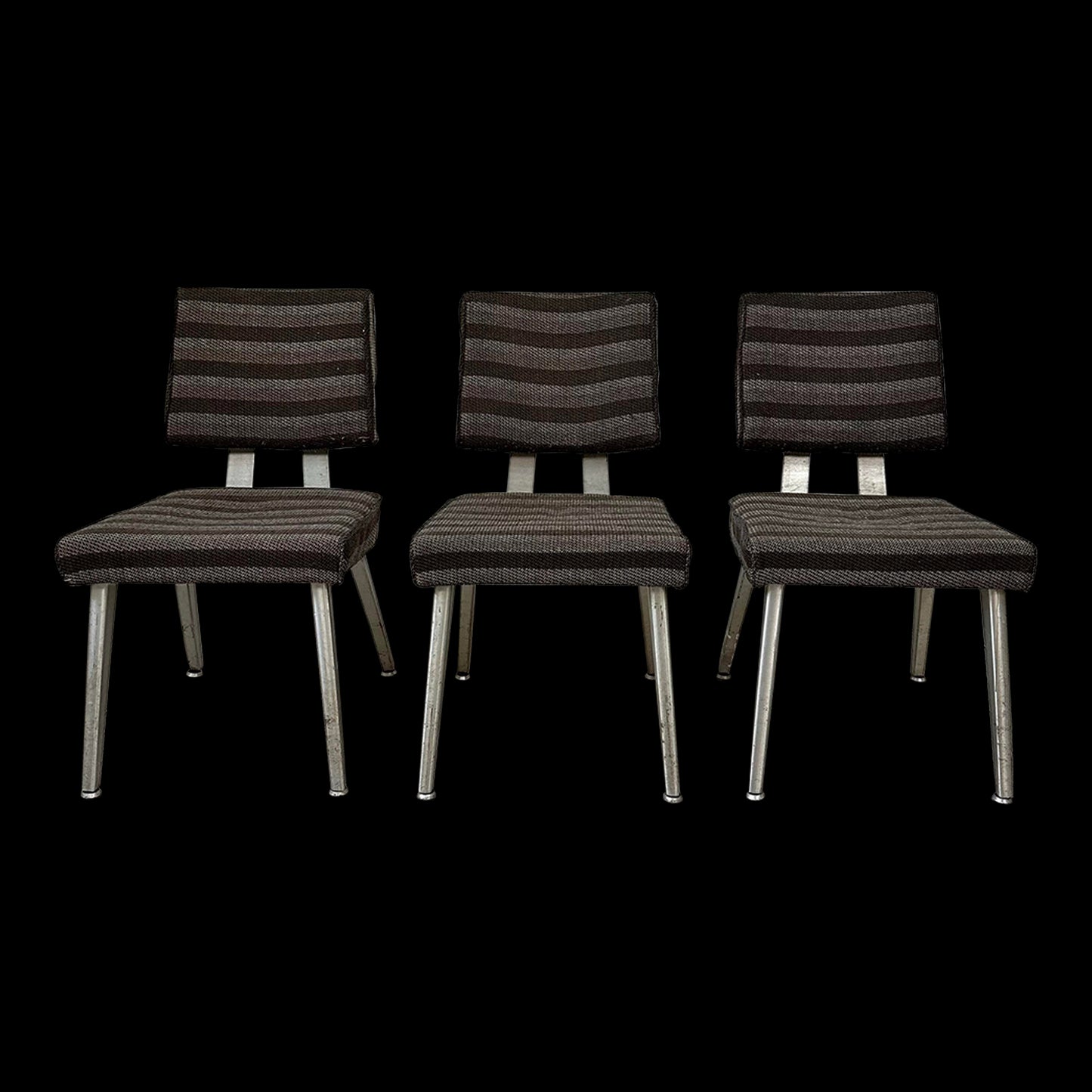 Set of 3 Gf GoodForm Aluminum Chairs
