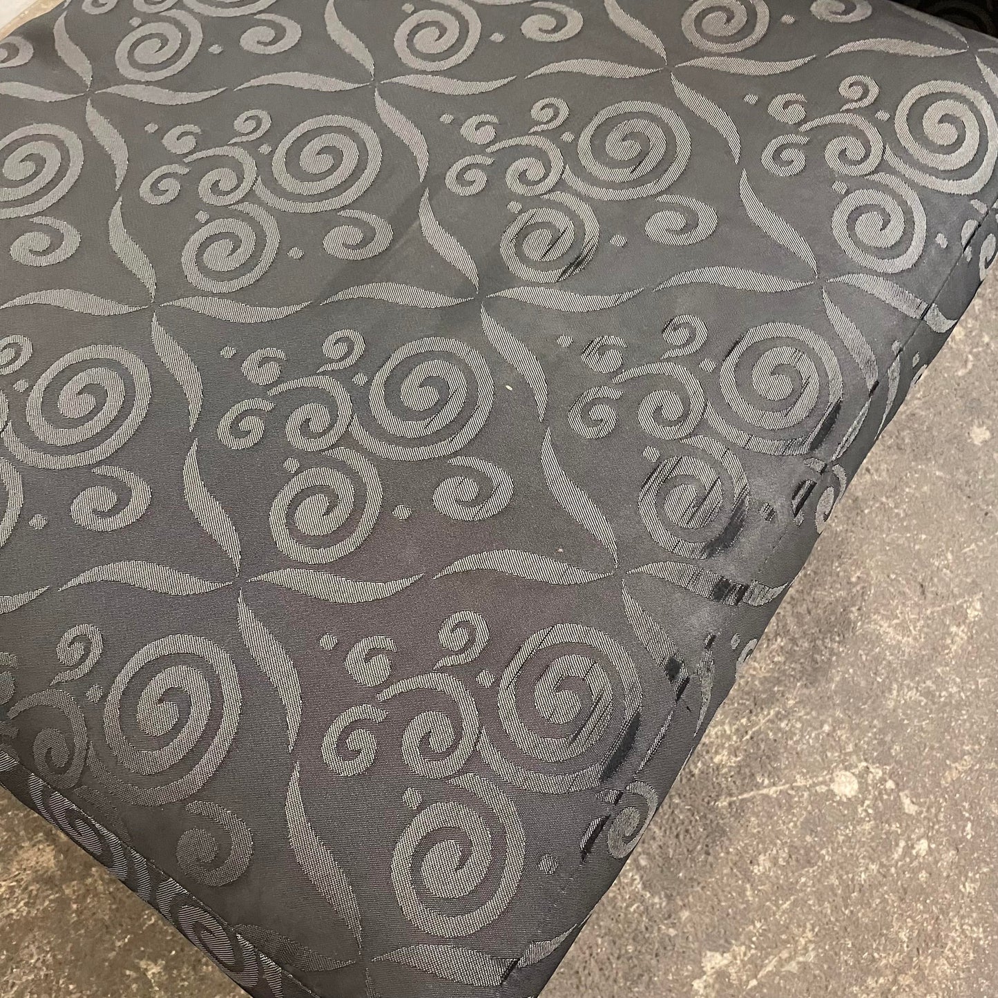 Mid Century Modern Preview Furniture Arm Chair and Ottoman