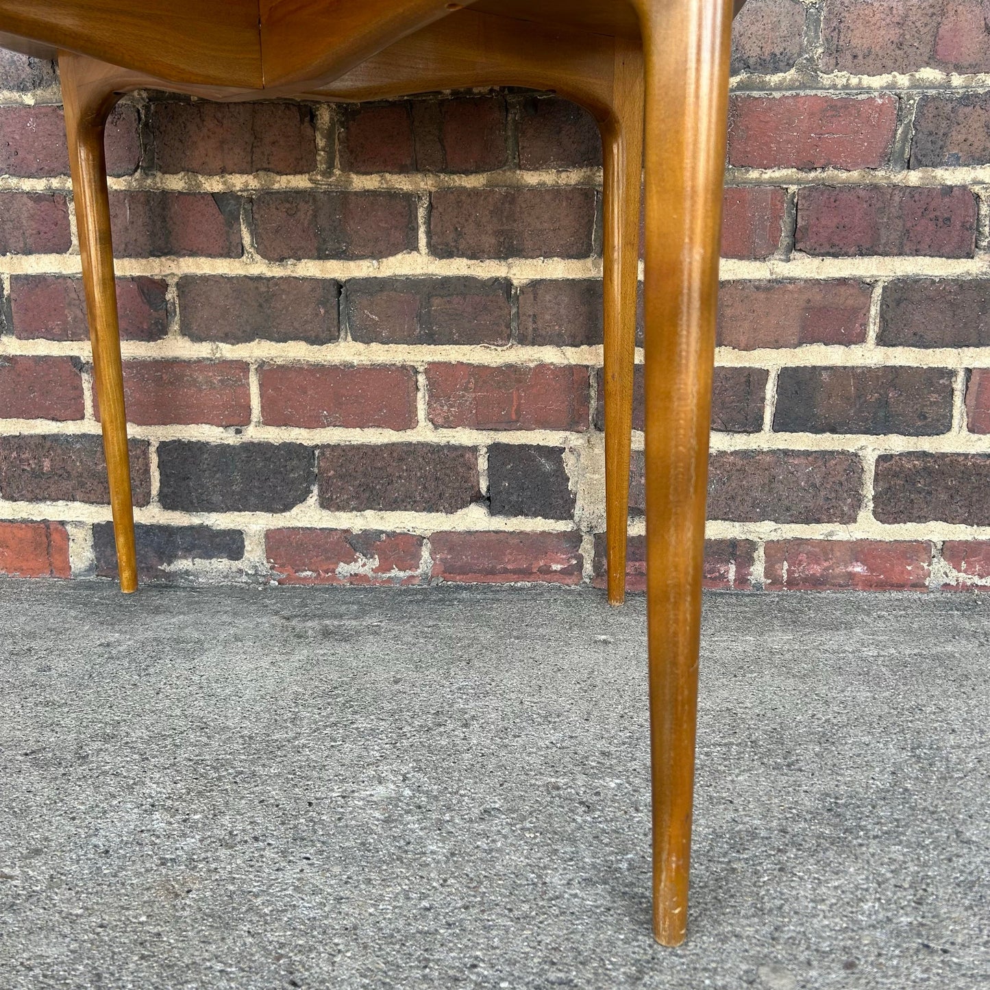 Mid Century Modern Walnut Game Table by Erik Christensen for Selig