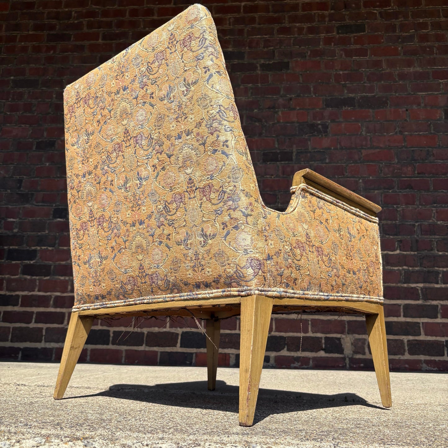 Mid Century Modern Possibly Tommi Parzinger Arm Lounge Chair