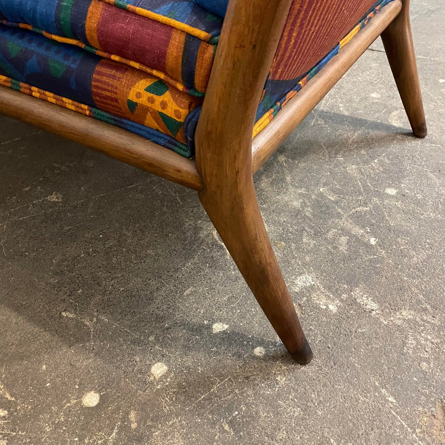 Vintage Mid Century T.H. Robsjohn Gibbings for Widdicomb Chaise