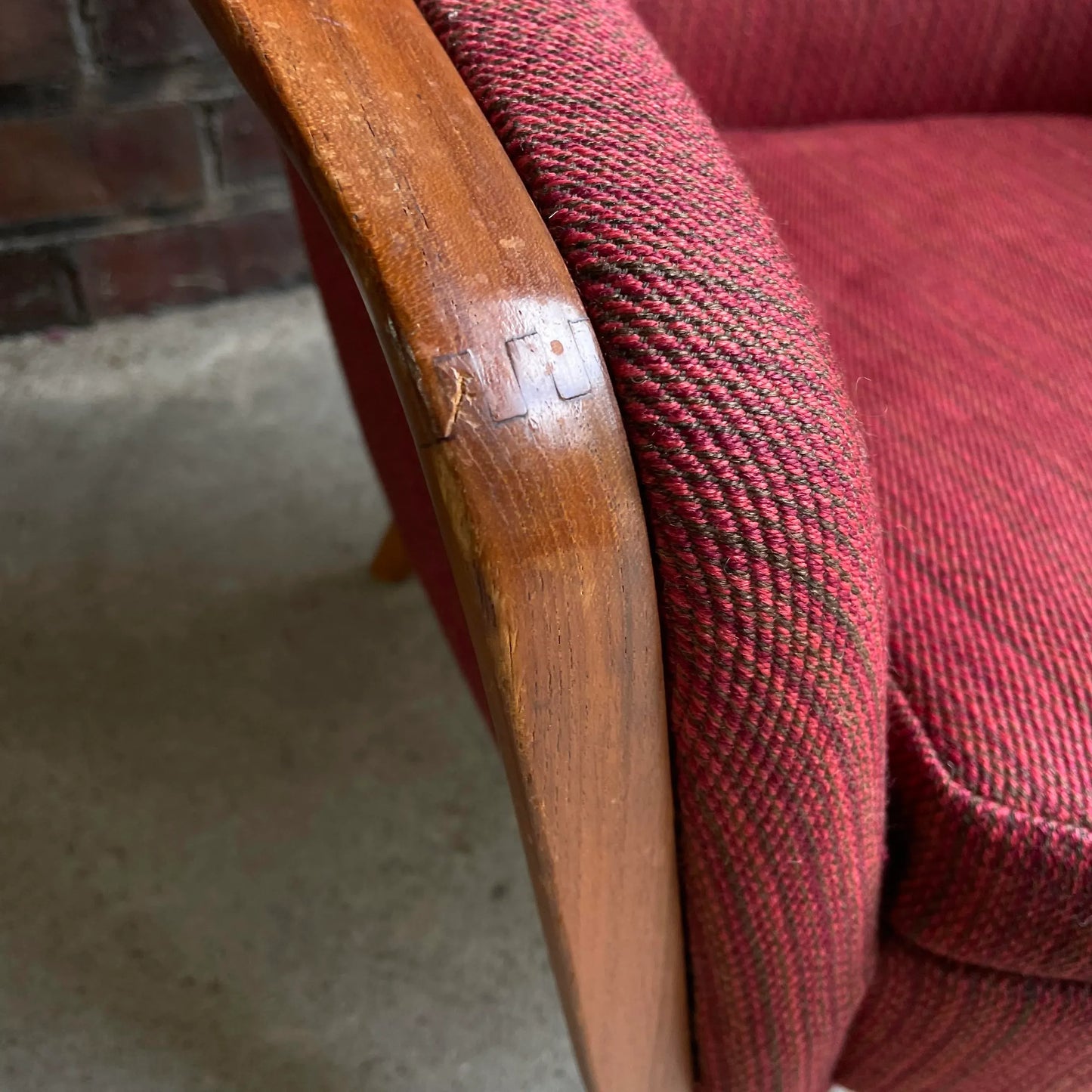 Norwegian Modern Mid Century Teakwood Armchair