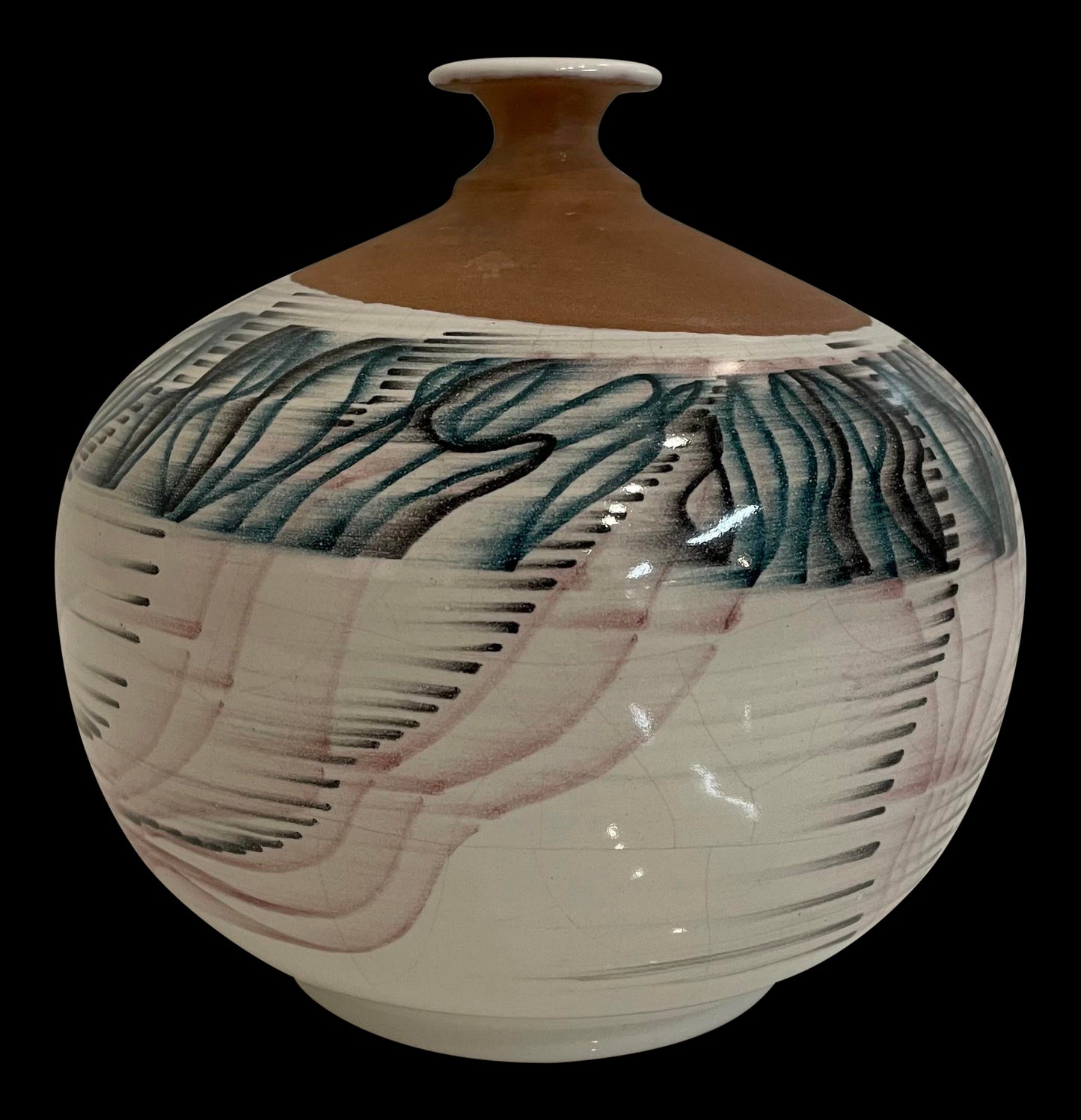 Vintage Antonio Franchini Ceramic Bud Vase