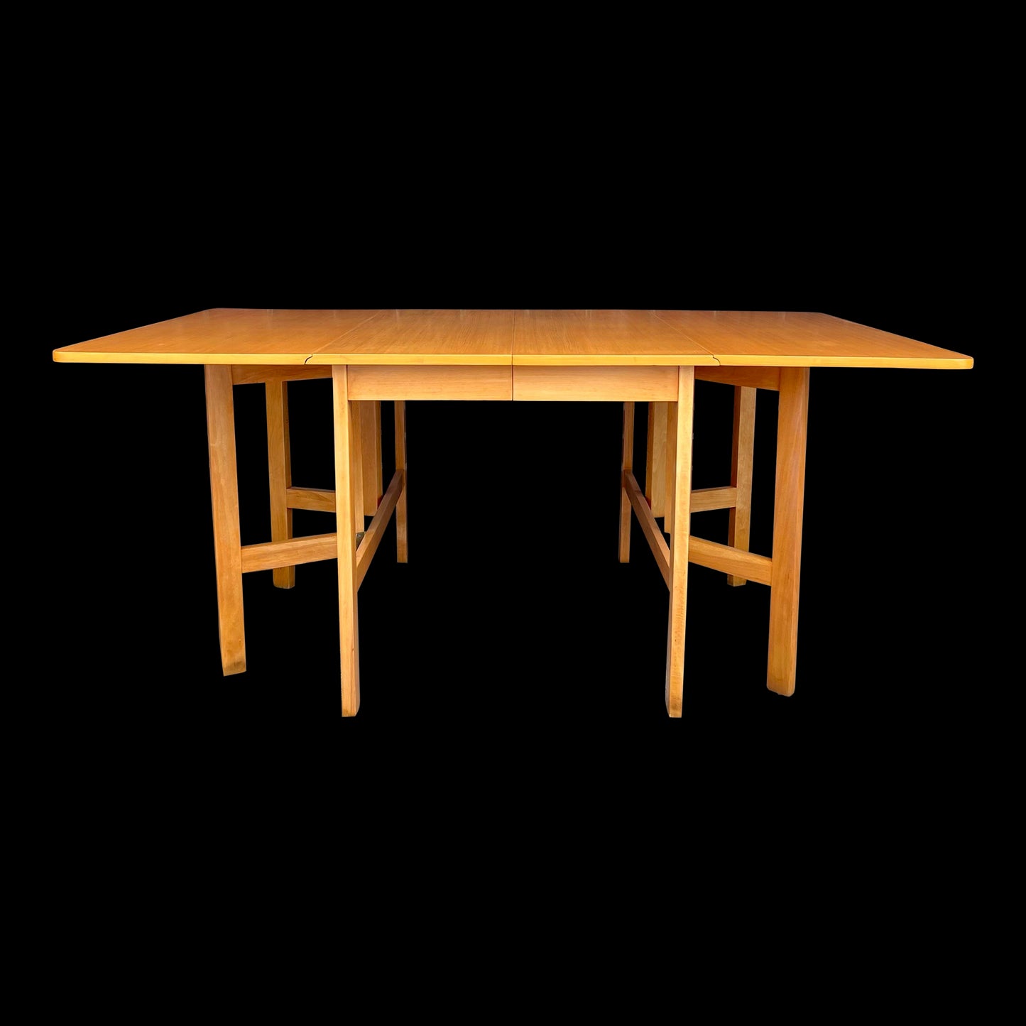 Edward Wormley for Drexel Dining Table Drop Leaf Gate Leg Precedent Line