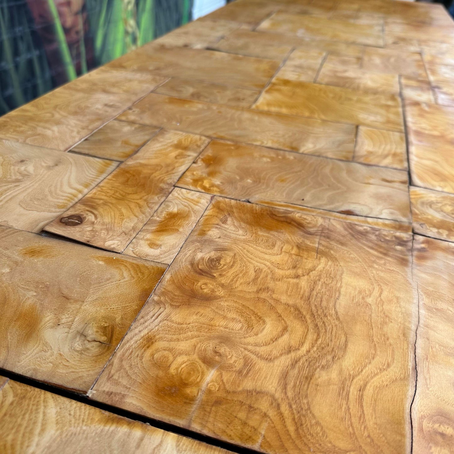 Paul Evans Patchwork Burlwood Credenza