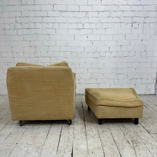Edward Wormley for Dunbar Lounge Chair and Ottoman