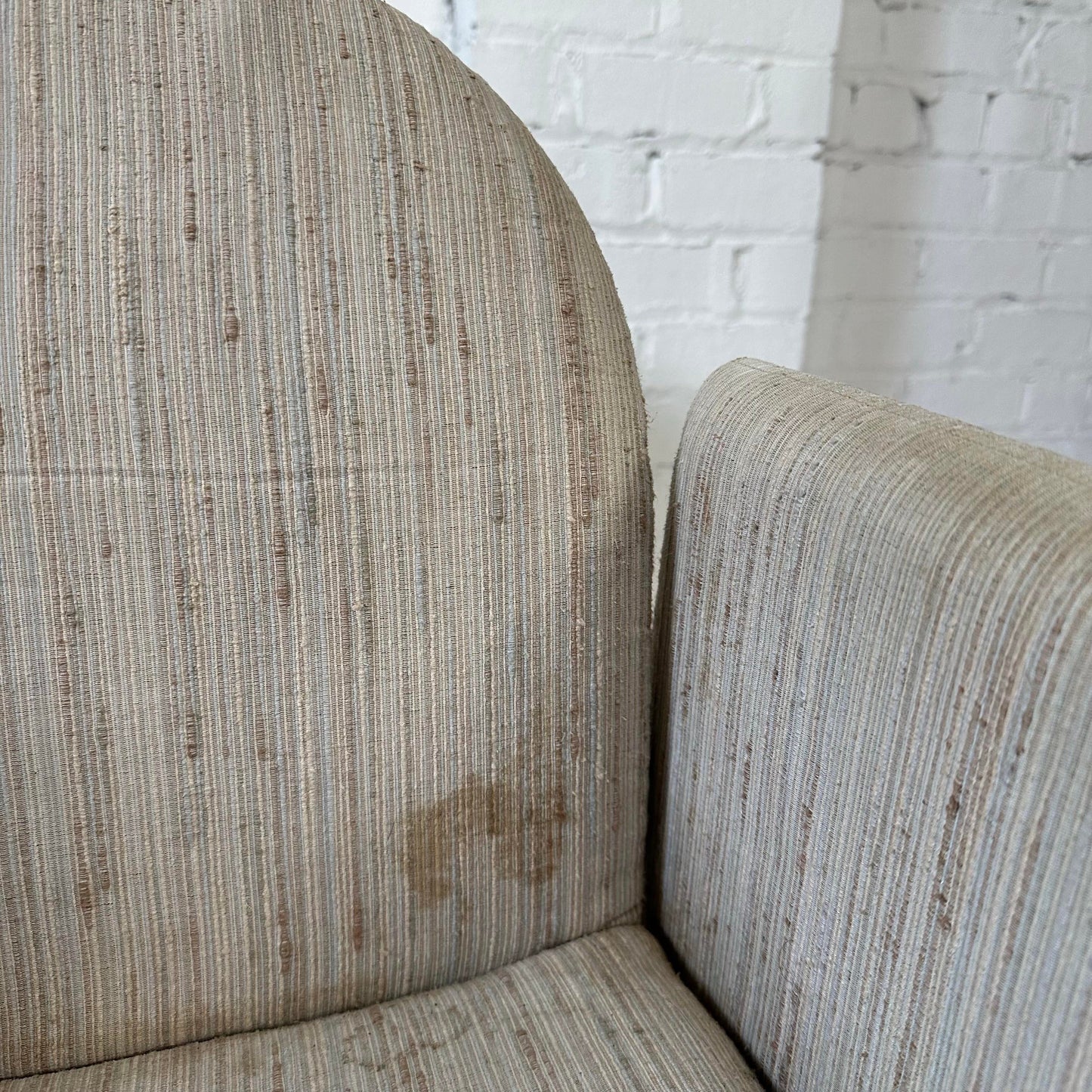 Set of 8 1980s Dining Chairs by Collier Milo Baughman Style