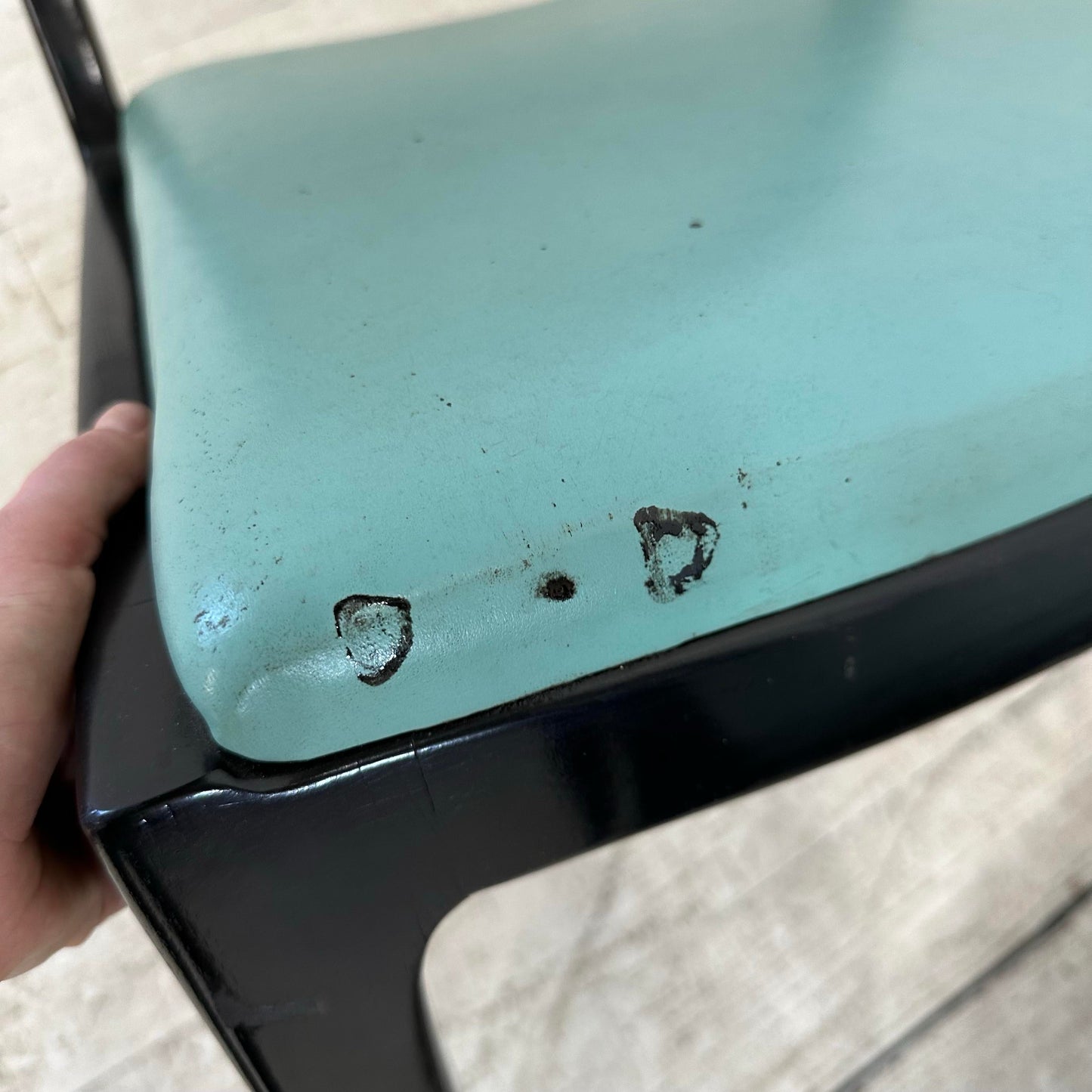 Set of 4 John Stuart Caned Back Dining Chair