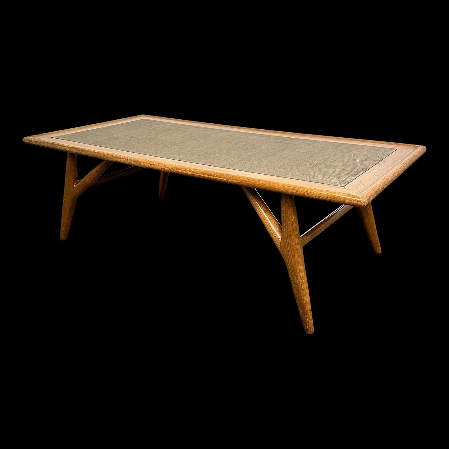 1950s Jack Van Der Molen Oak Coffee Table