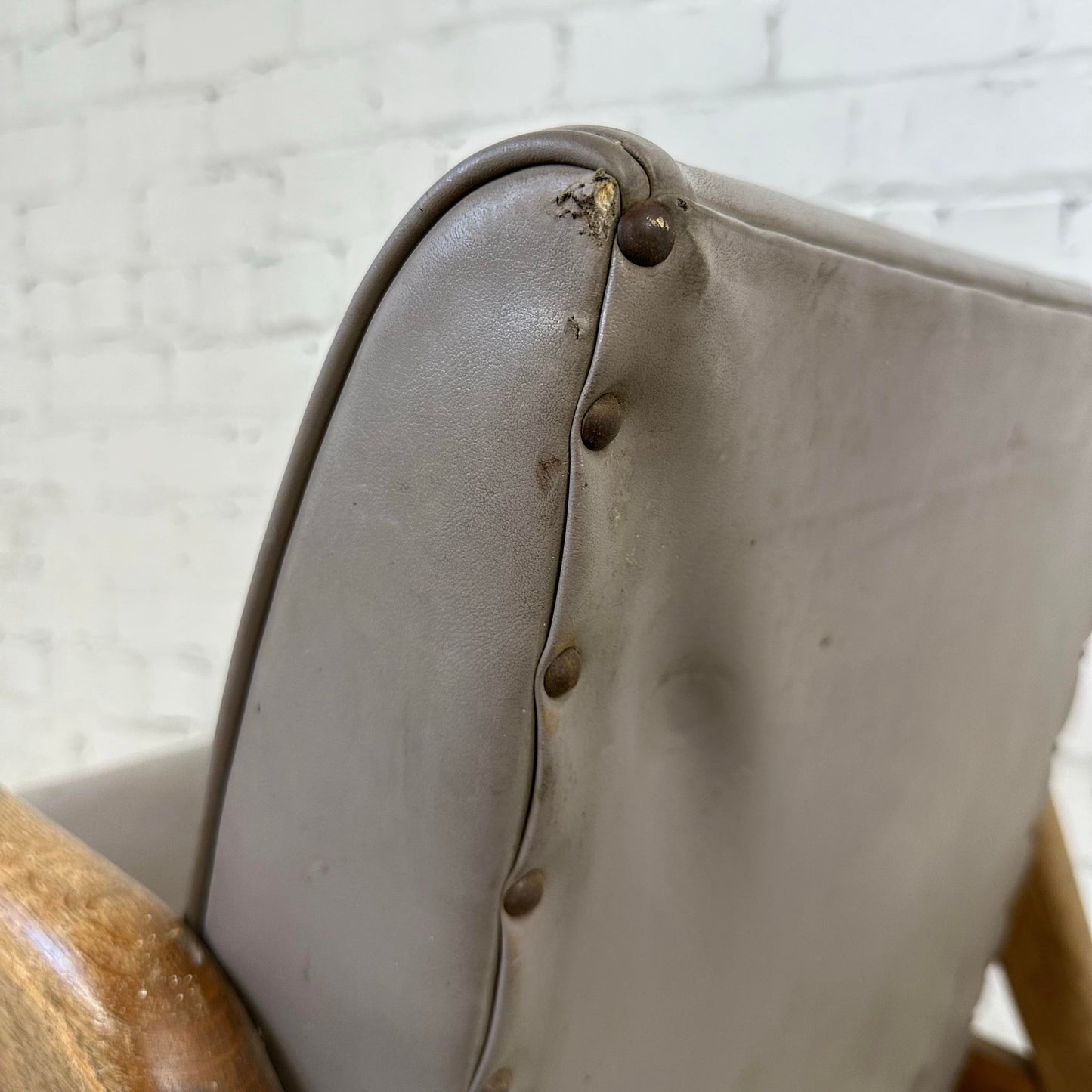 Solid Maple Thonet Lounge Arm Chair