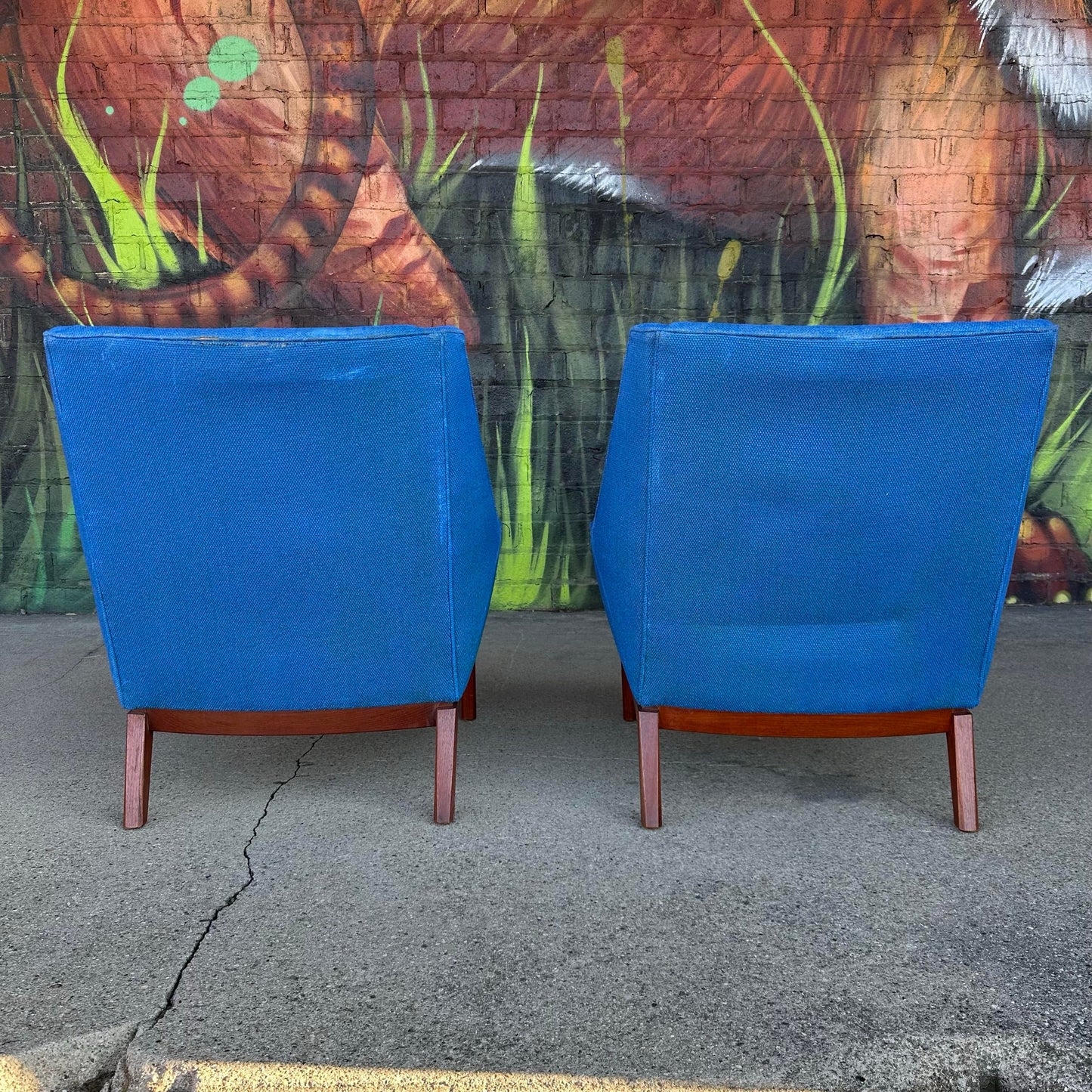 Pair of Erik Kolling Andersen Lounge Chairs