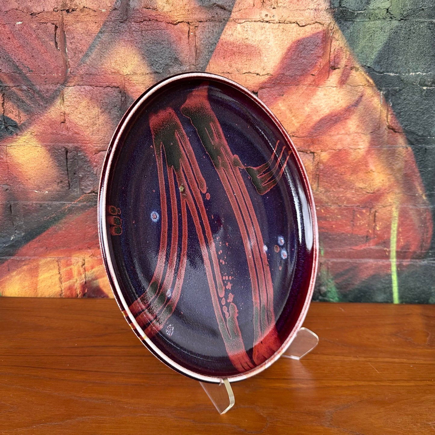 Gail Russel Ceramic Serving Charger Dish