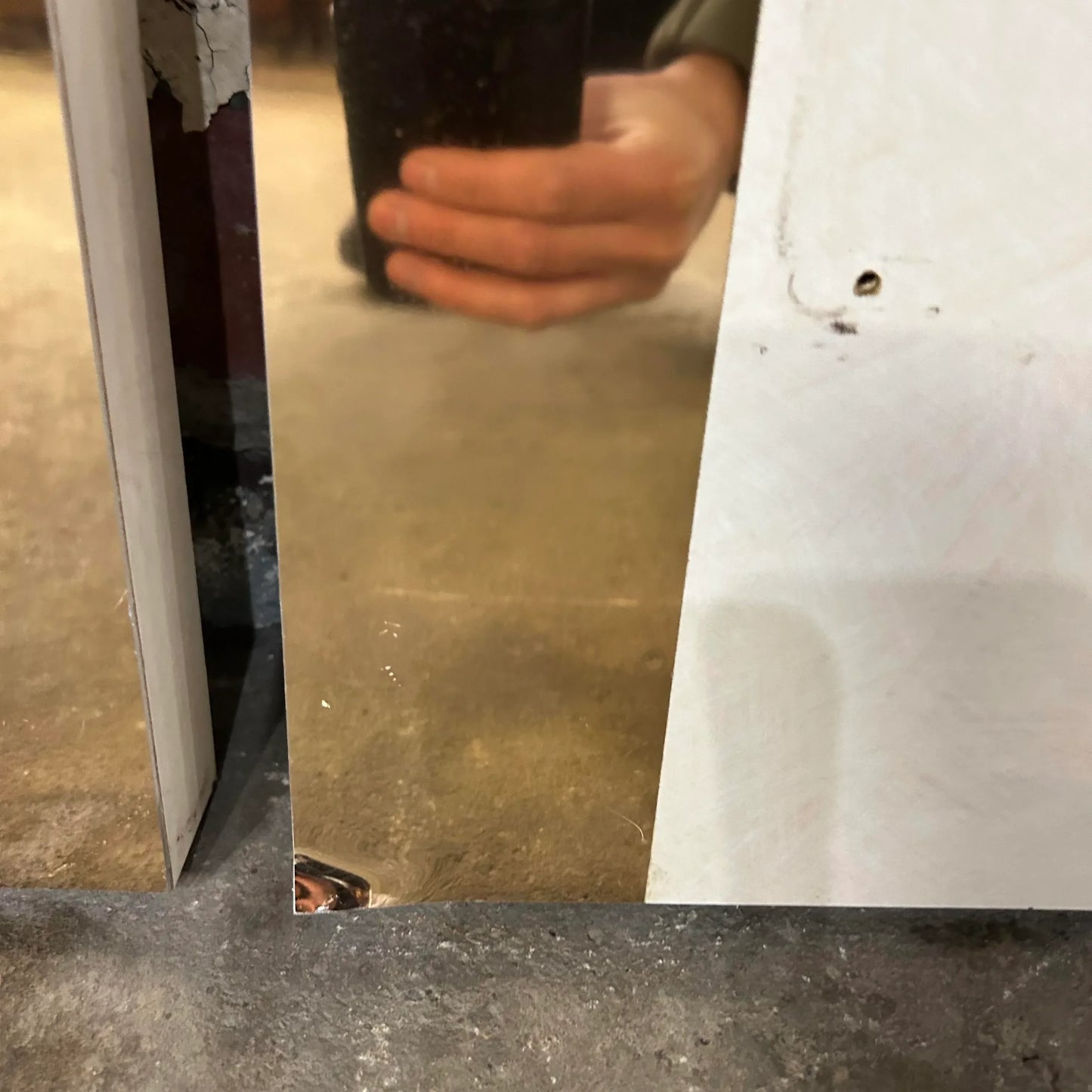 Pair of Twin Size Rose Gold Trim Headboards