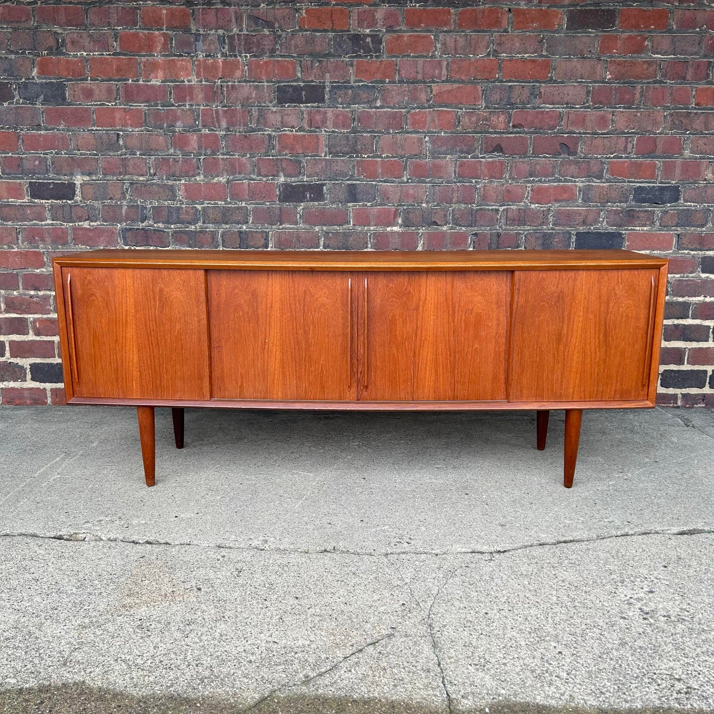 Danish Modern Credenza by Svend Aage Madsen for Hp Hansen Mobelindustries
