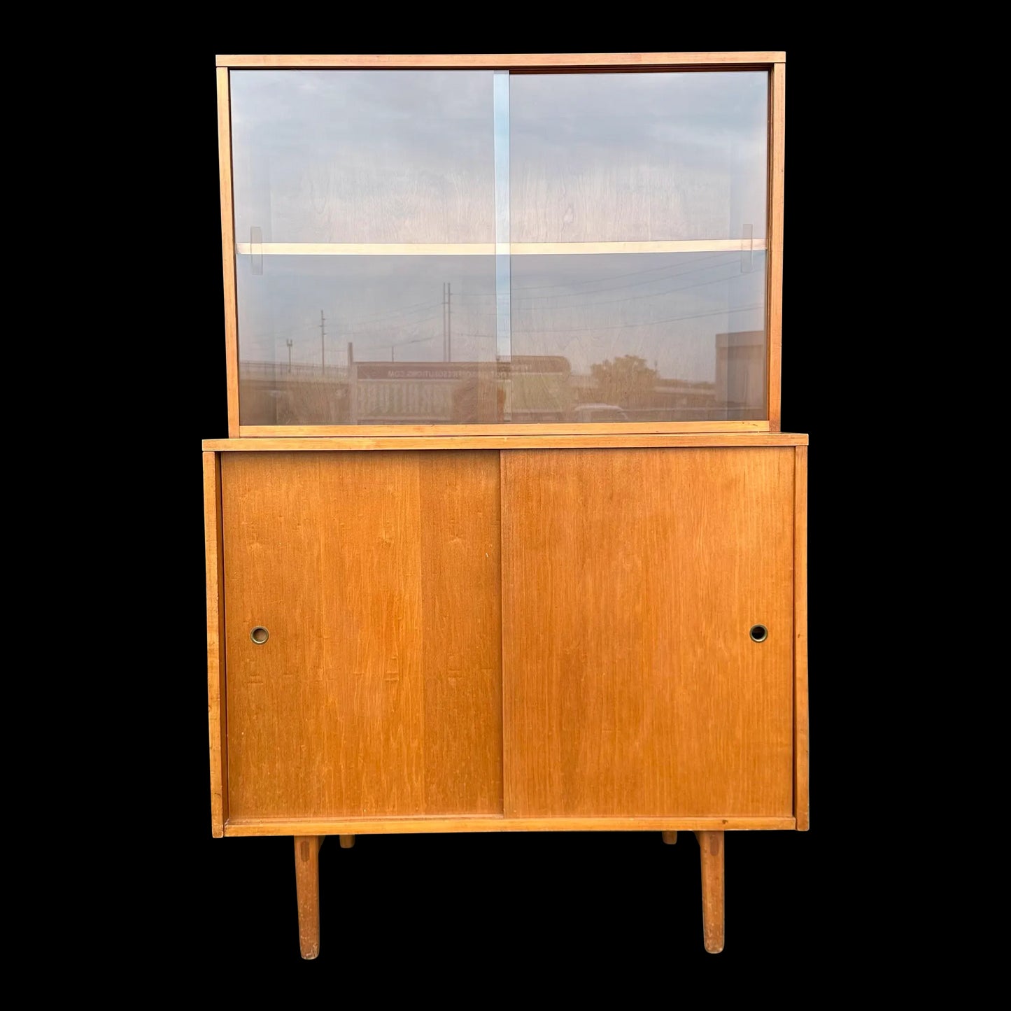 Paul McCobb for Planner Group Two Piece Hutch and Credenza