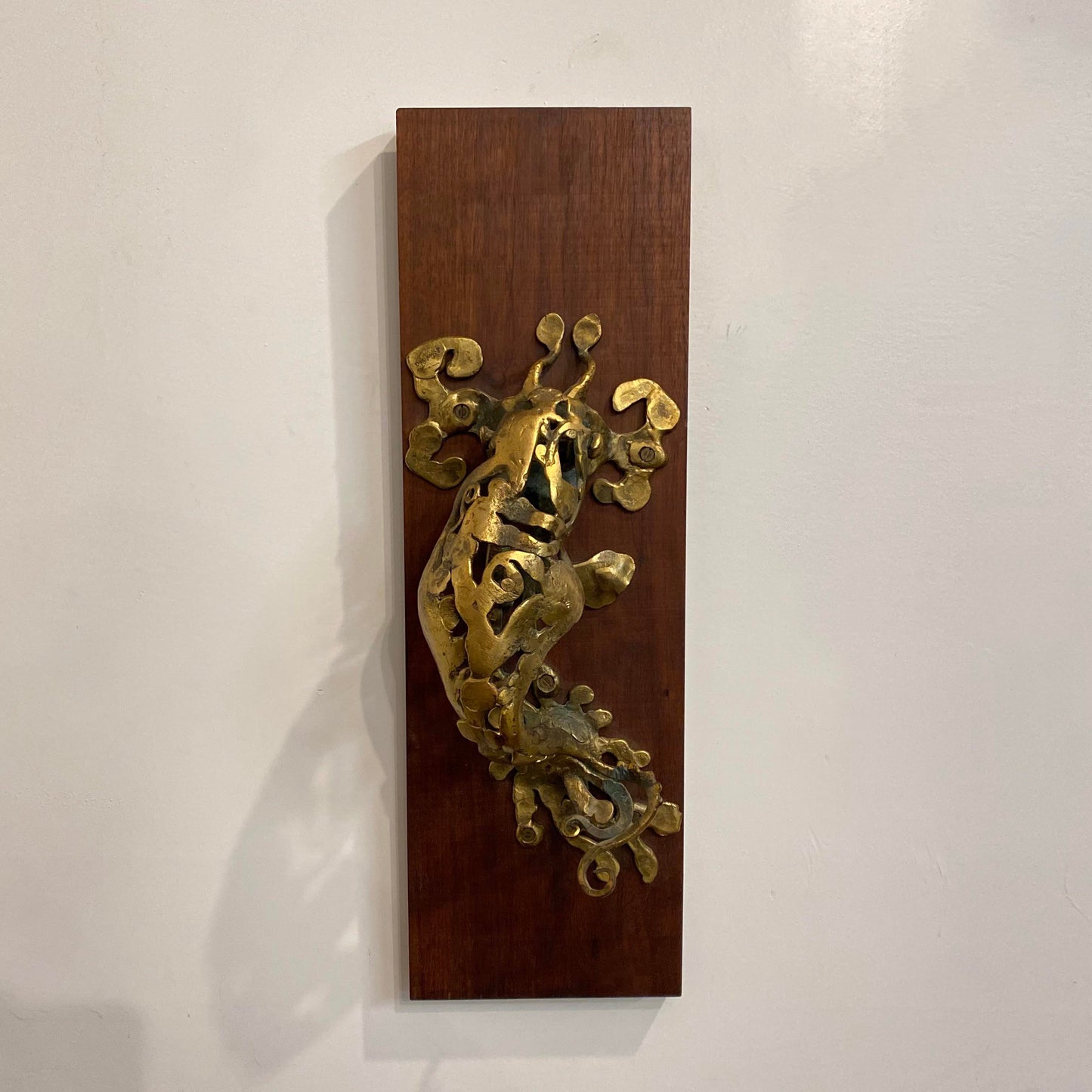 Mid-Century Modern Bronze Door Knocker by Don Drumm