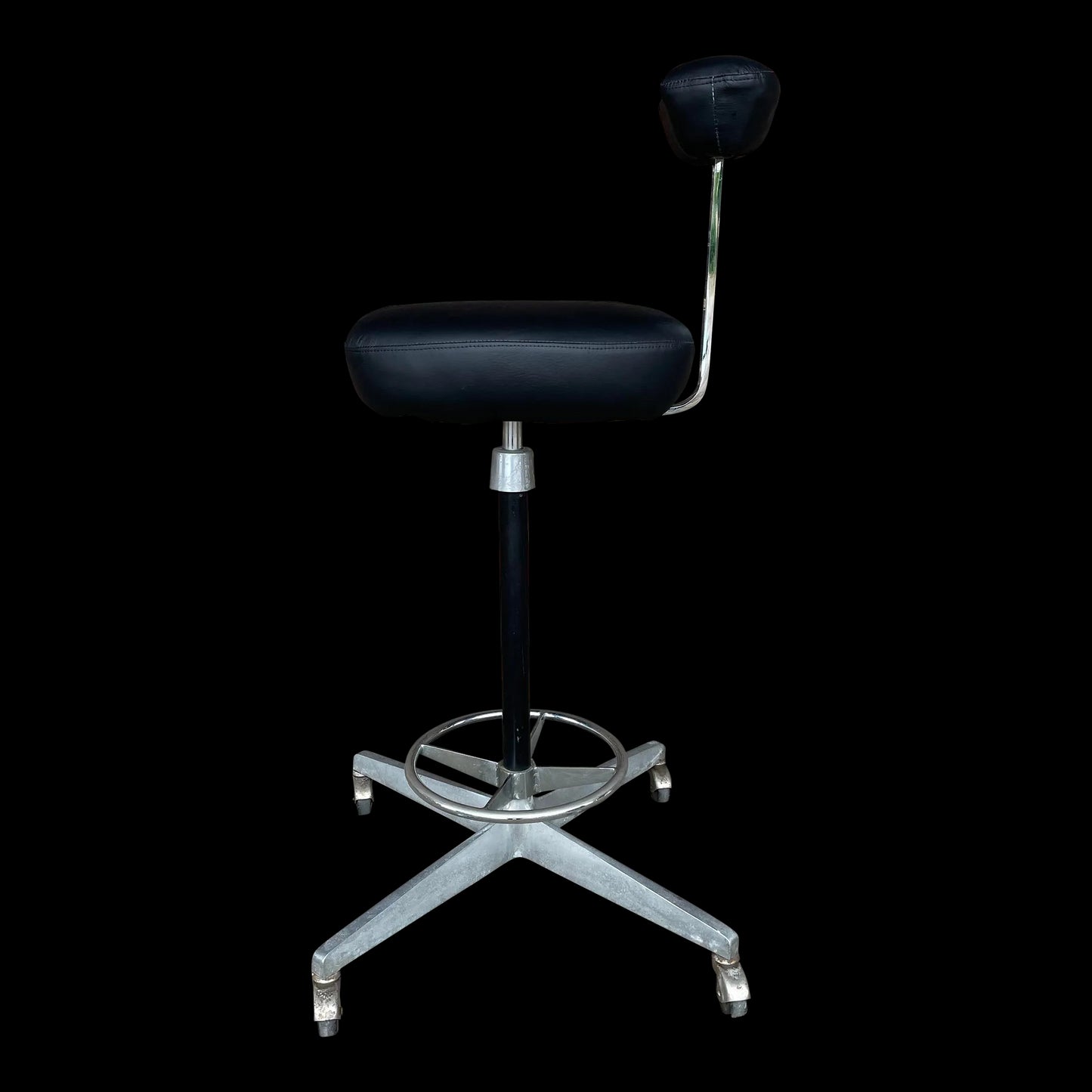 George Nelson for Herman Miller Perch Stool Drafting Mid Century