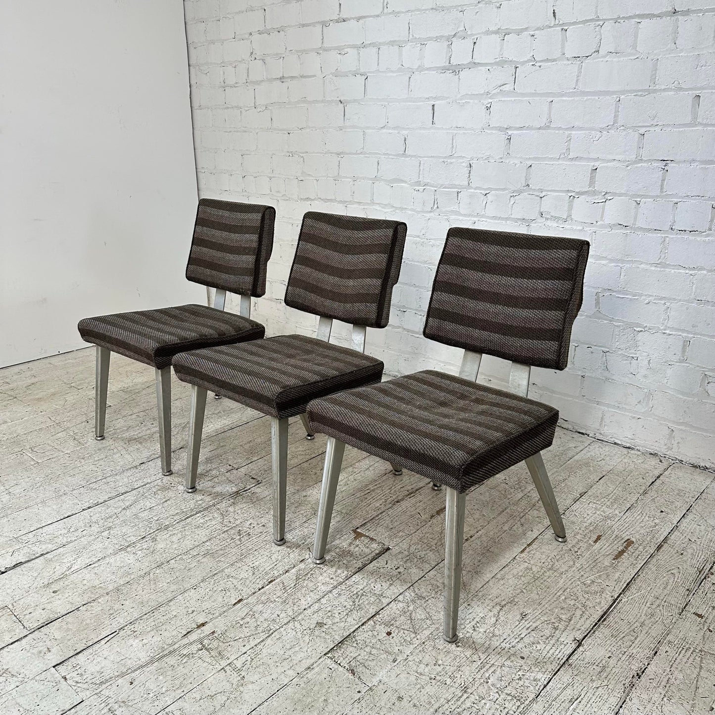 Set of 3 Gf GoodForm Aluminum Chairs