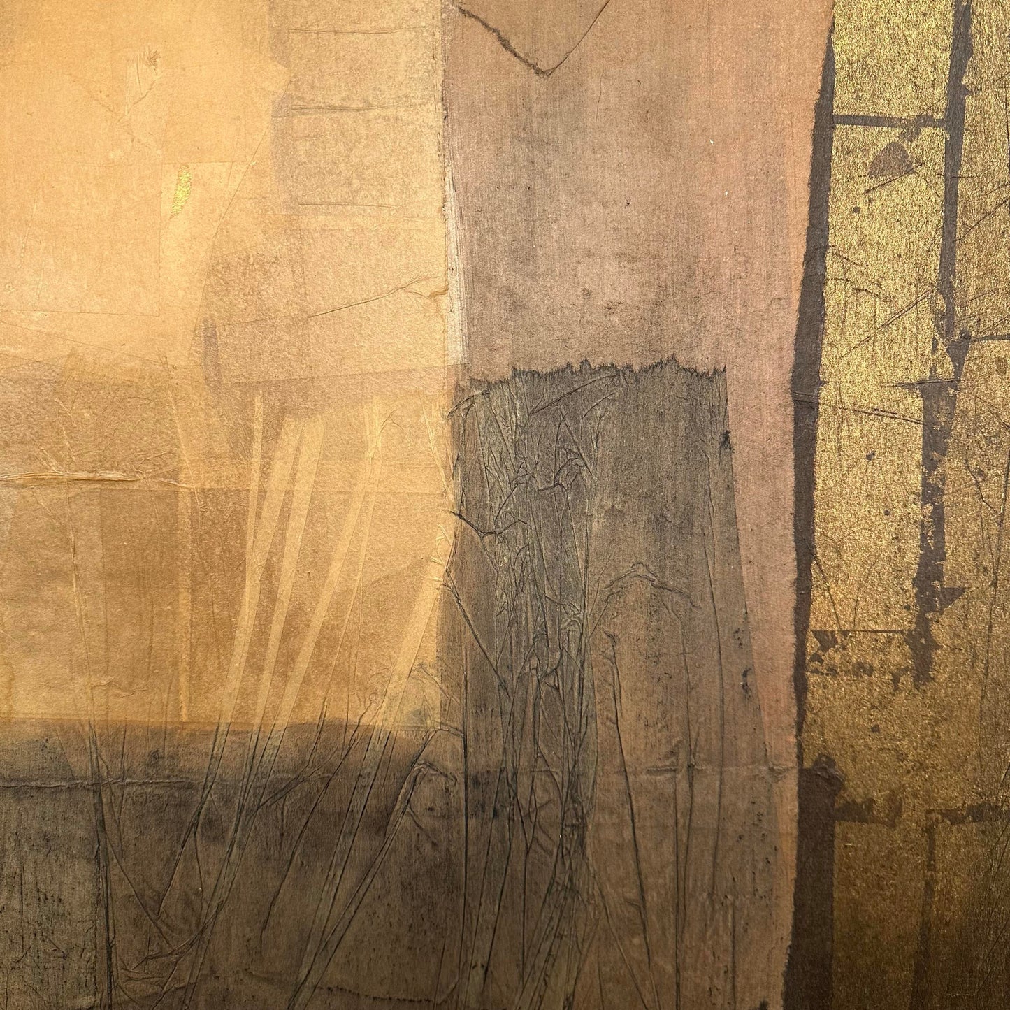 “Horyu Ii” Mixed Media by Murray Jones 1961