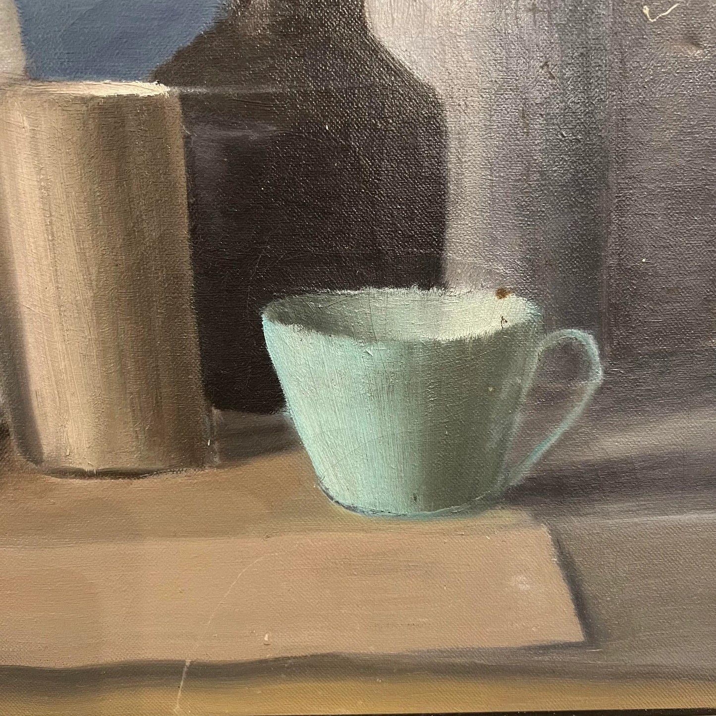 Still Life Oil Painting by David Siegelman Framed