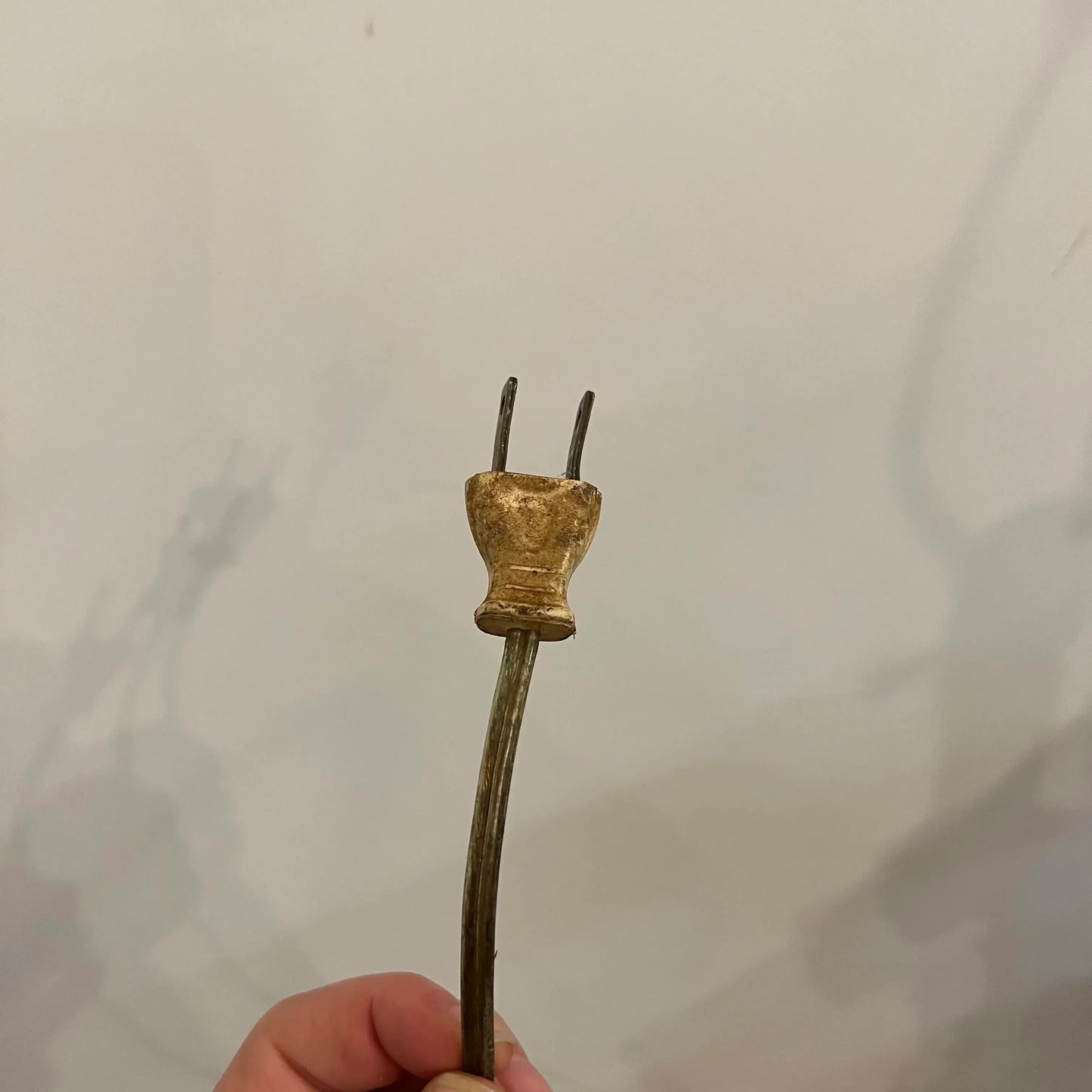 Mid-20th Century Large Ornate Gold and Bronze Lamp Plaster Column