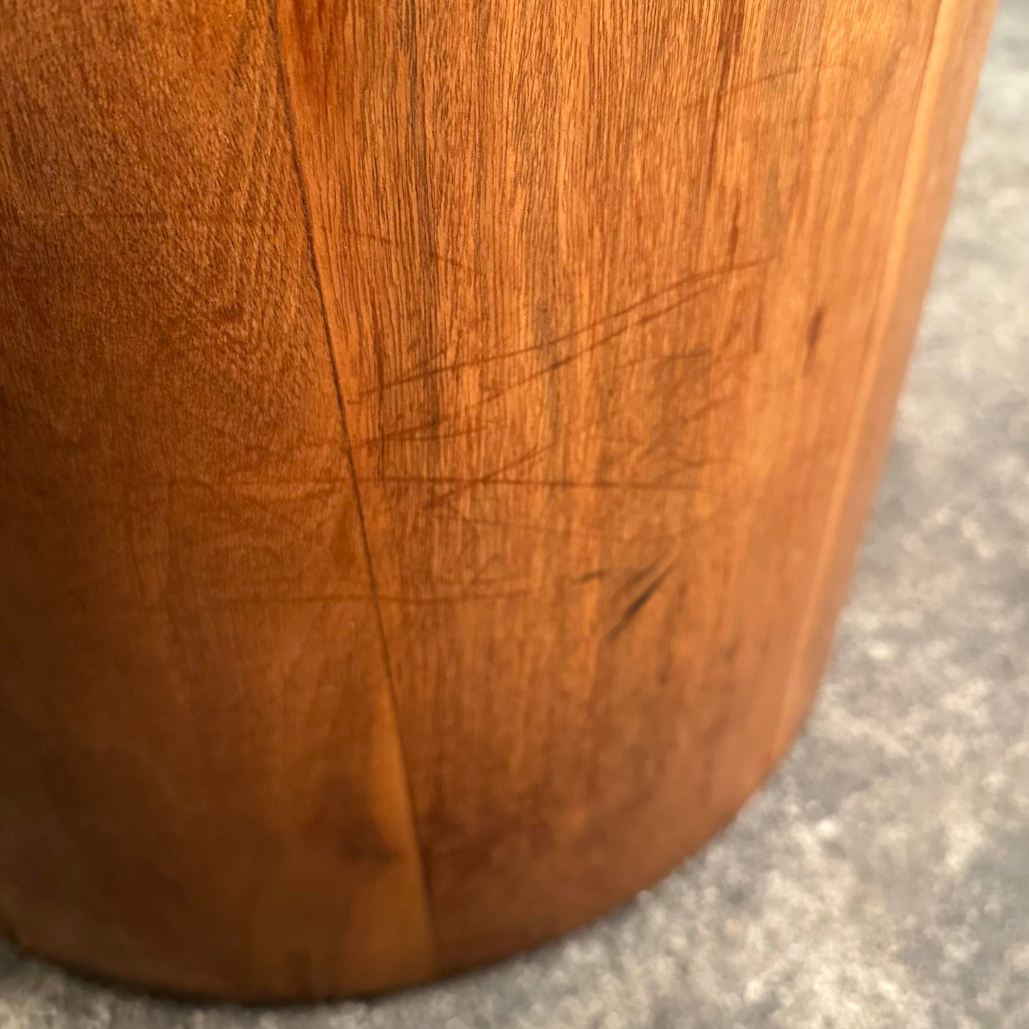Vladimir Kagan Walnut Snail Coffee Table