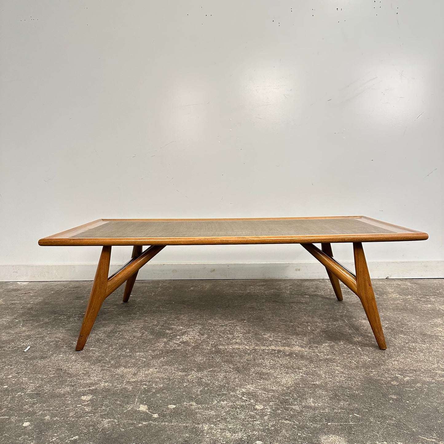 1950s Jack Van Der Molen Oak Coffee Table