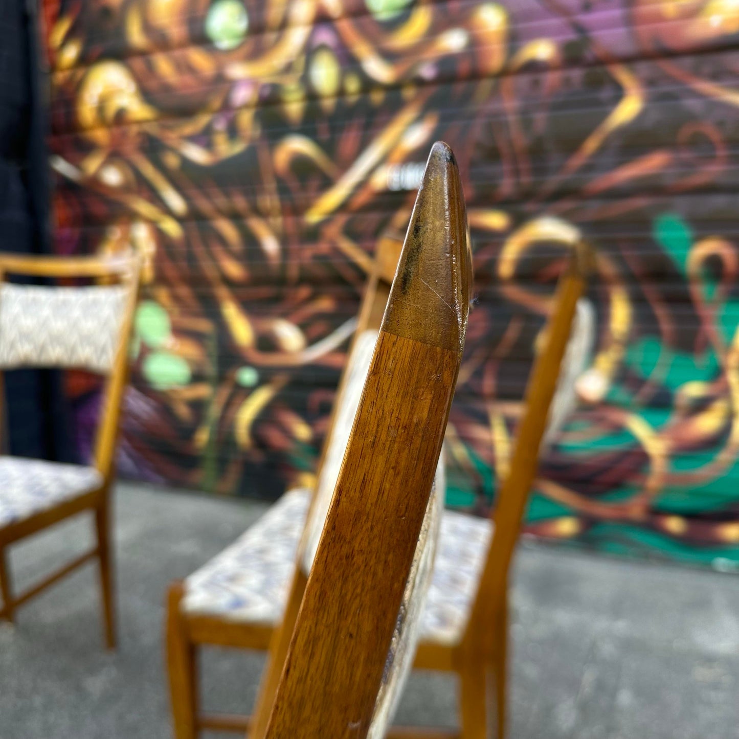 Mid Century Modern Set of 4 Paul McCobb Italian Style Dining Chairs