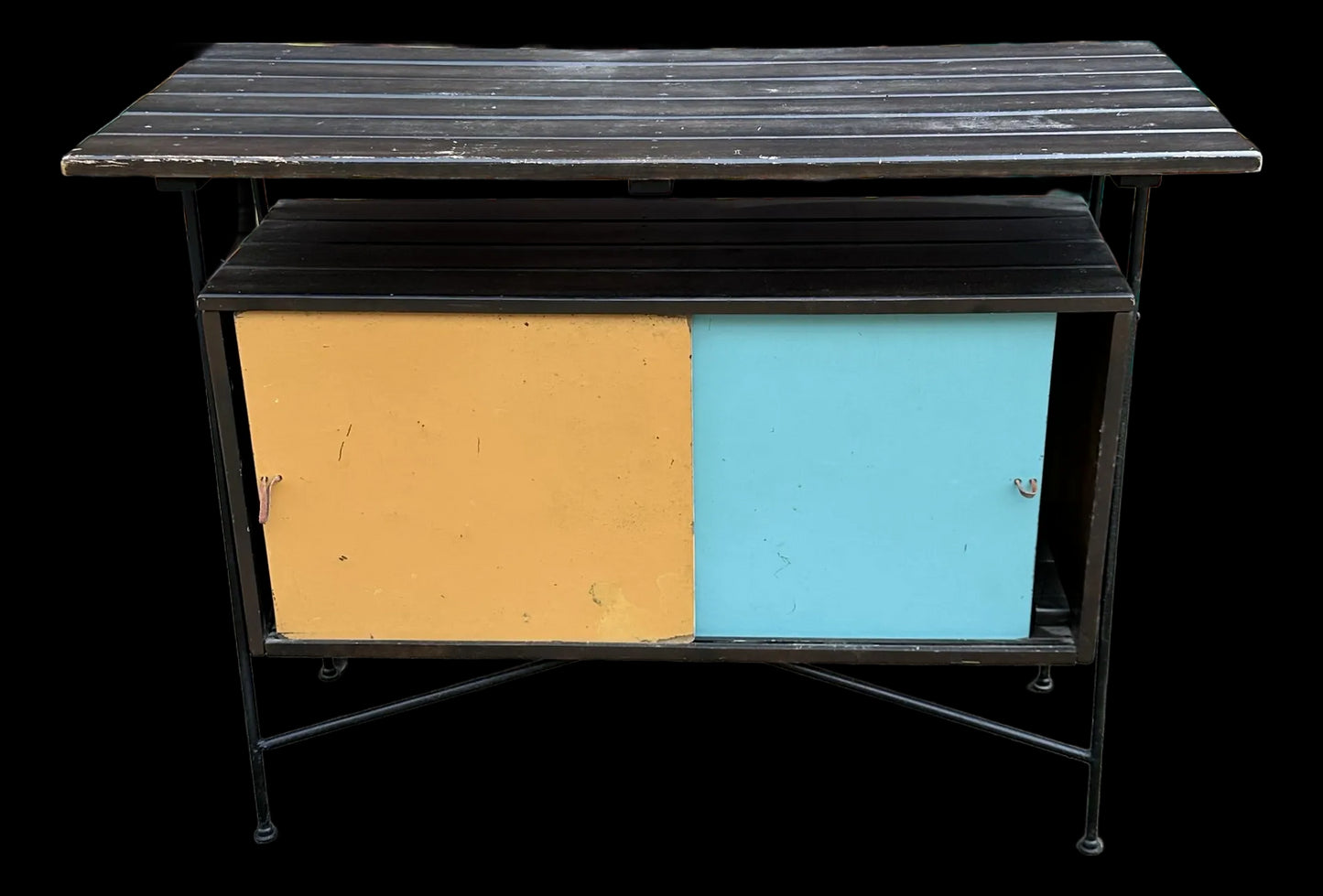 1950s Mid Century Arthur Umanoff Cocktail Dry Bar or Sideboard for Raymor