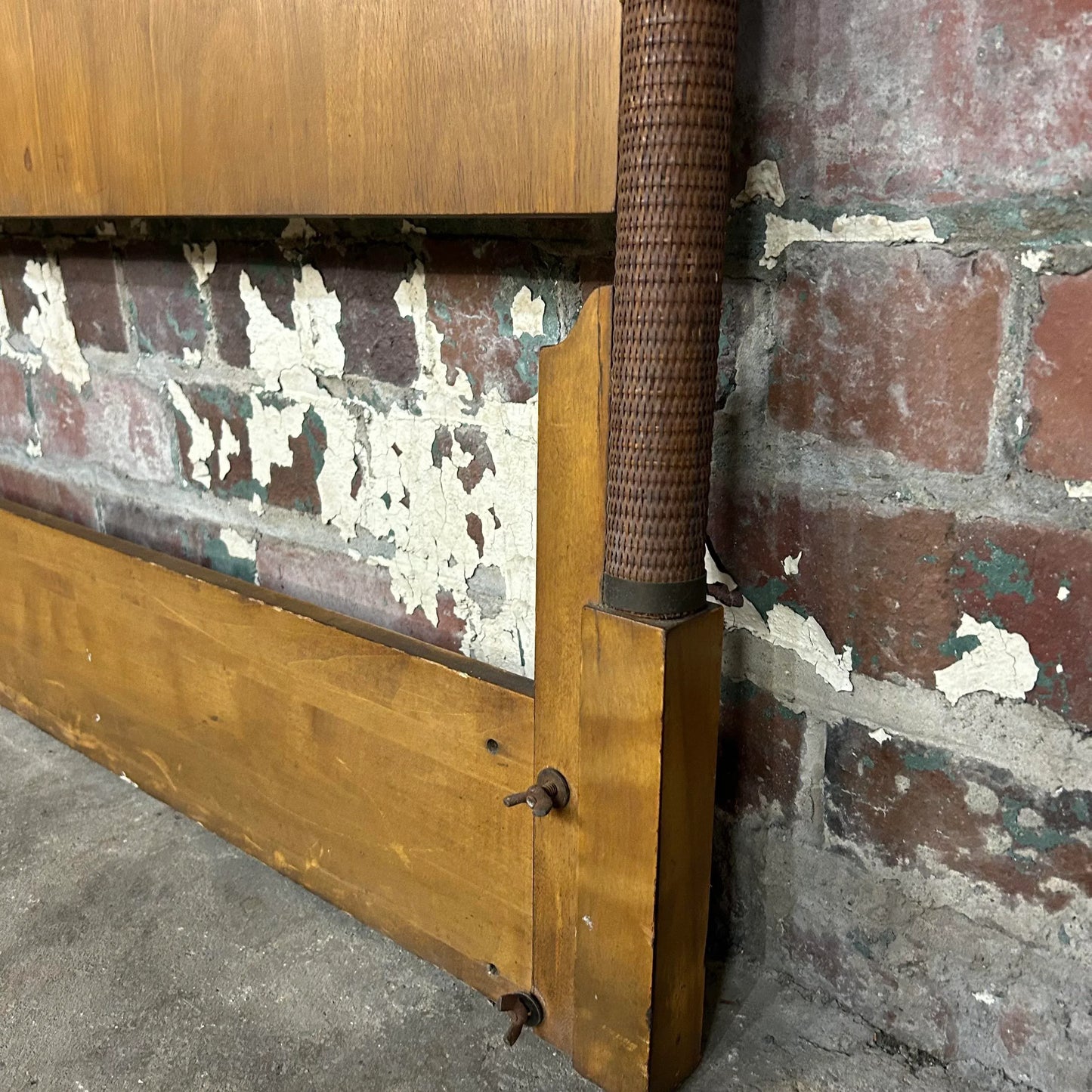 Robsjohn Gibbings for Widdicomb Twin Size Headboard Canning.