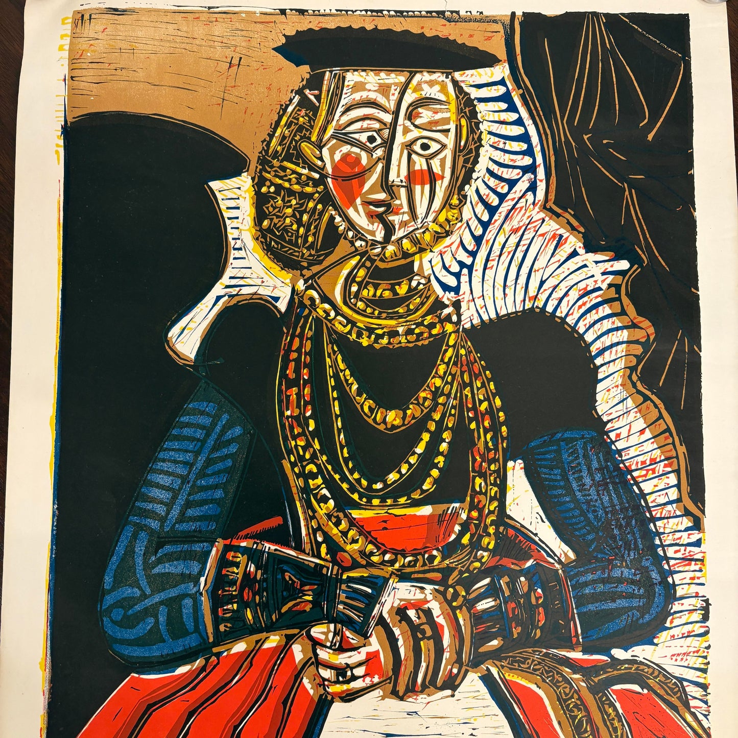 Picasso Portrait of a Woman Lithograph