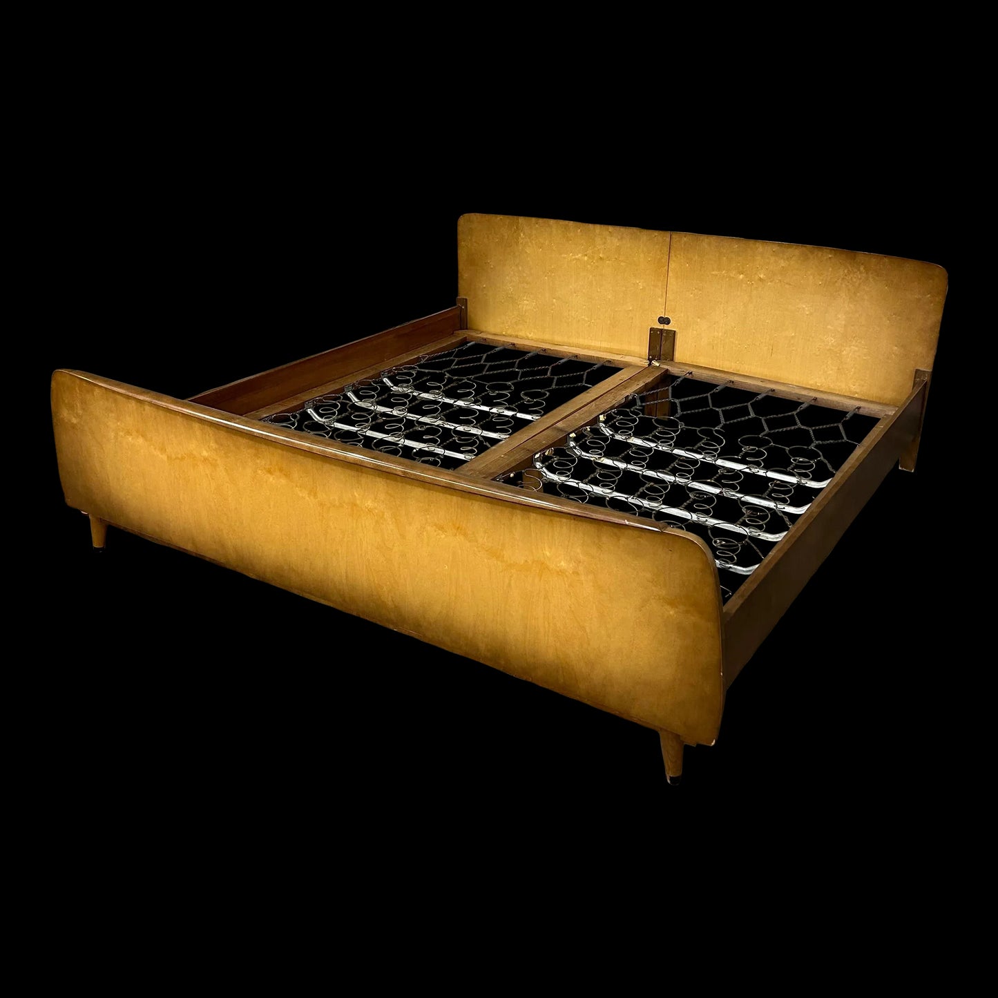 Mid Century Modern King Size German Bed Frame