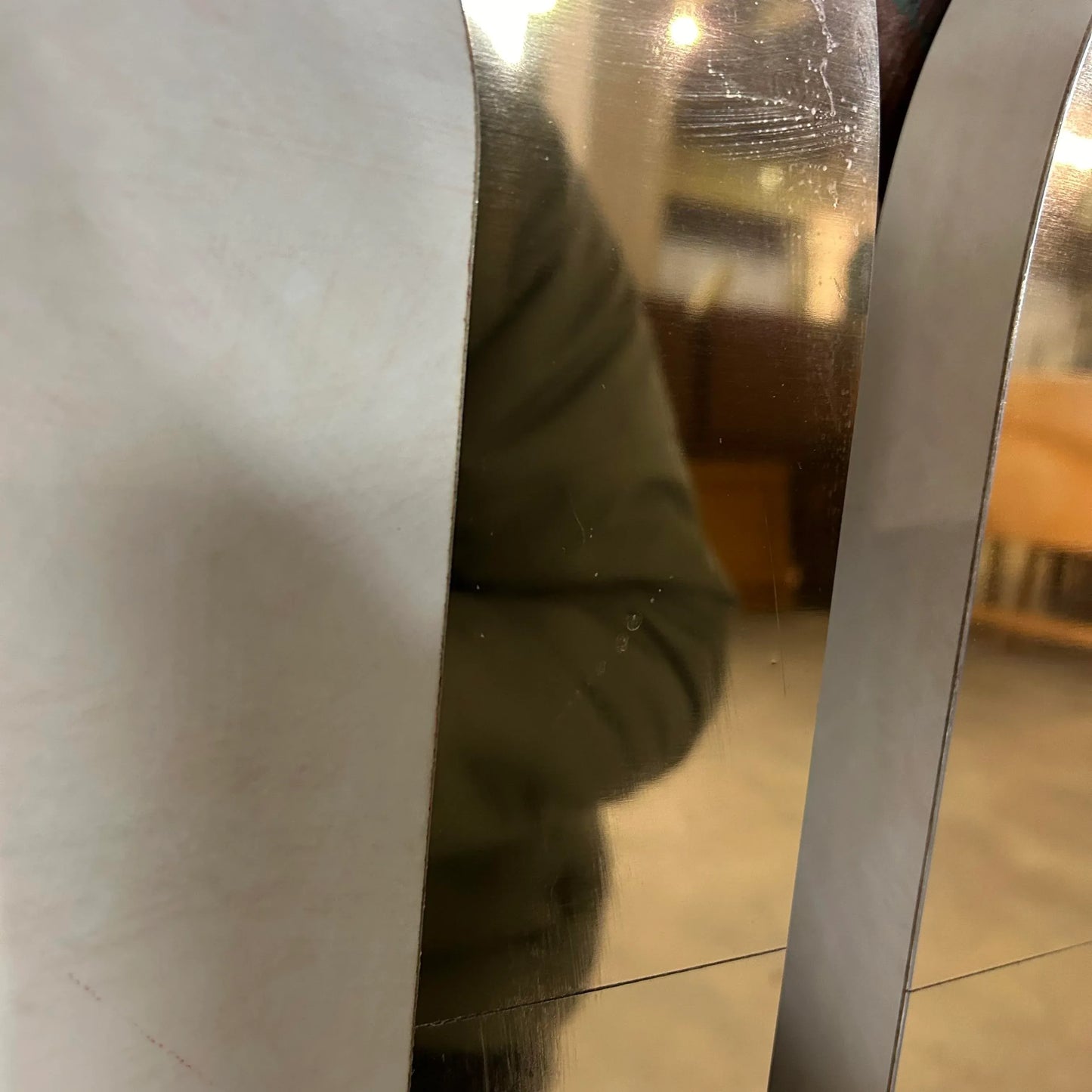 Pair of Twin Size Rose Gold Trim Headboards