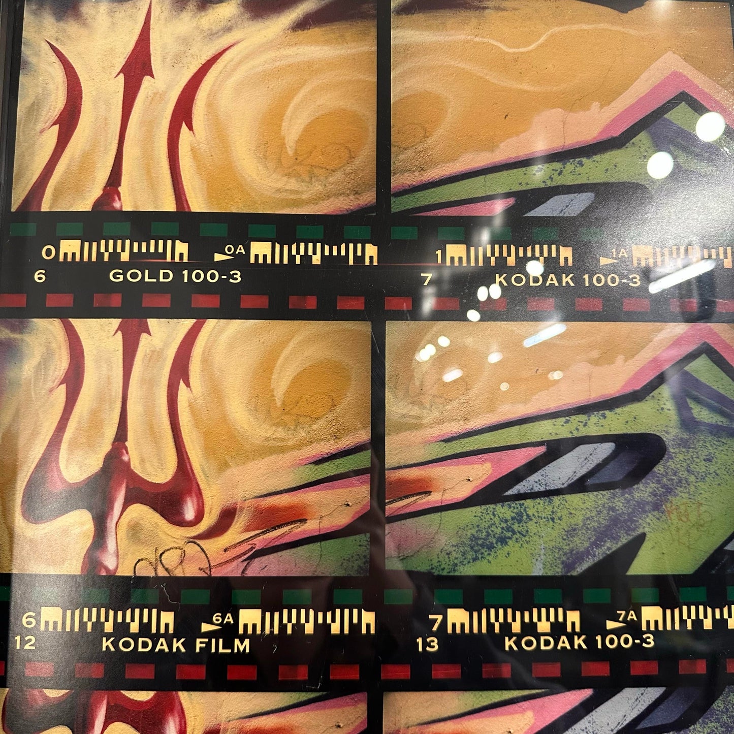 Ruth Litoff “Tagging Up” Graffiti Collage 1996